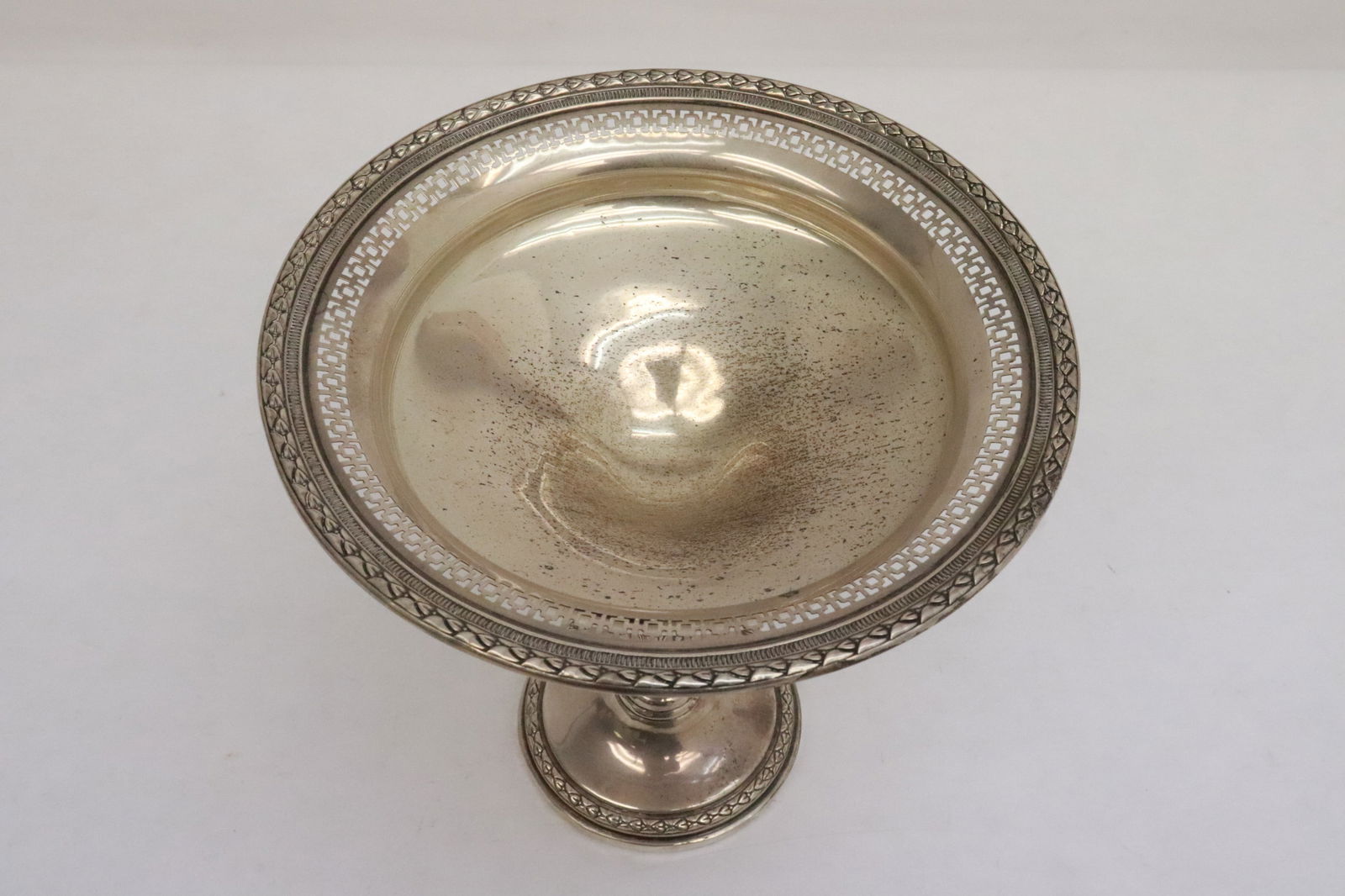 Fine sterling stem plate - 5