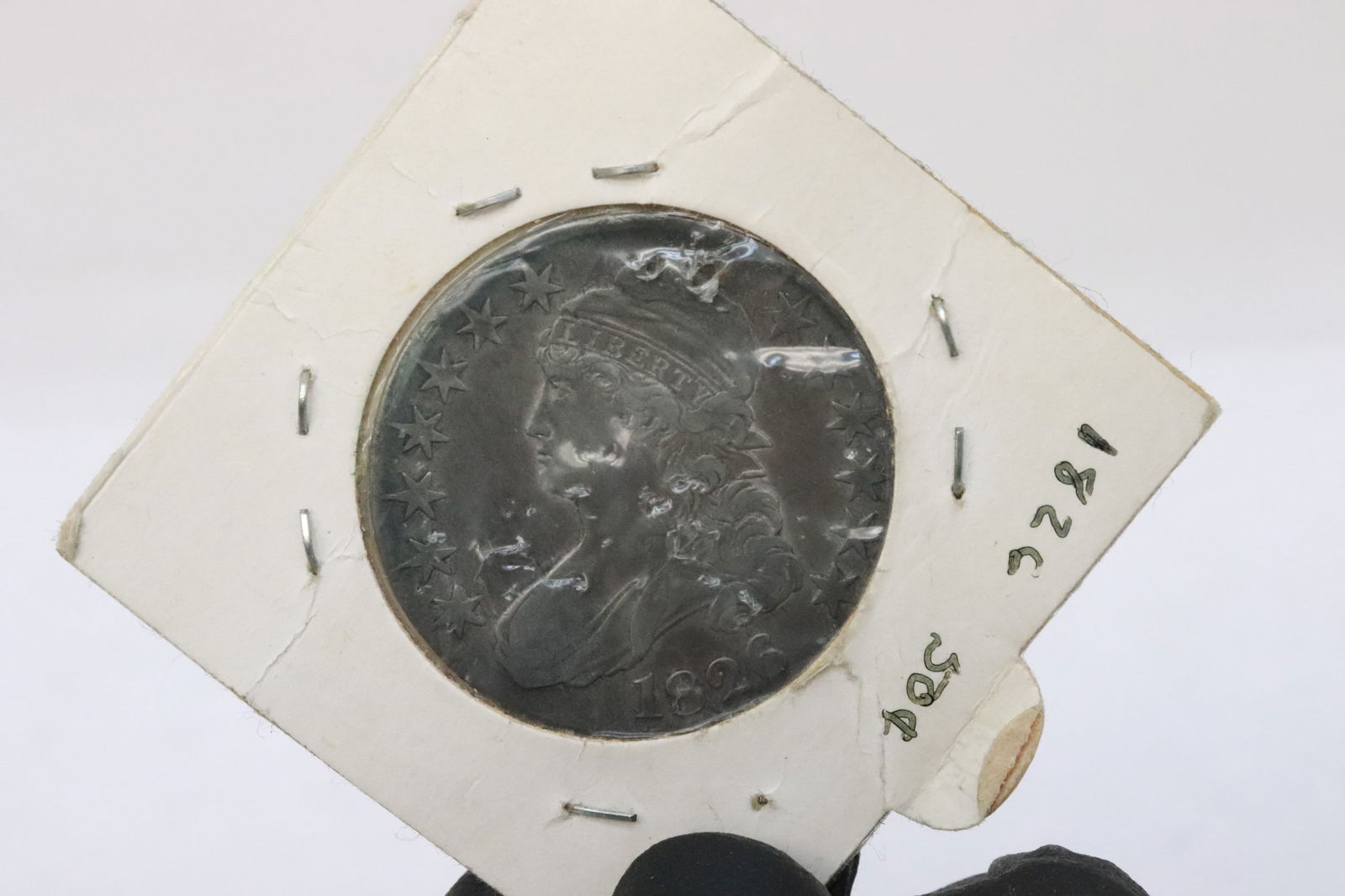 A fine US 1826 capped bust half dollar - 3