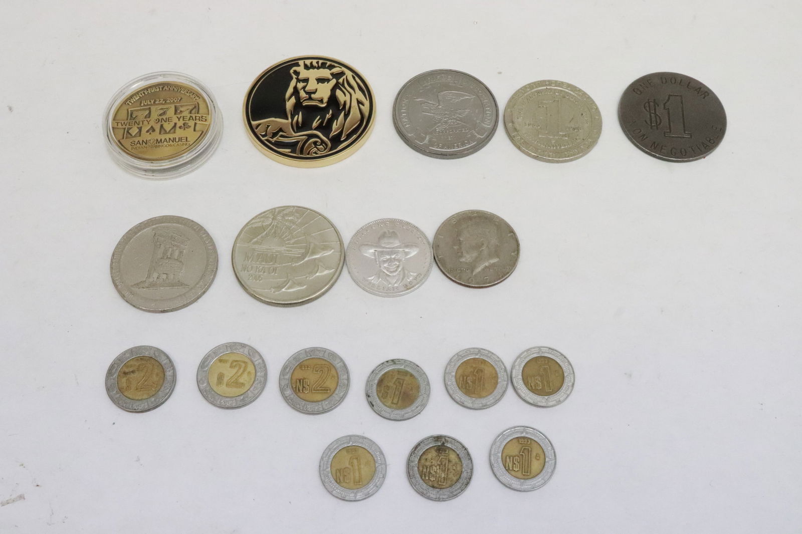 Lot of misc. tokens: Lot of misc. tokens