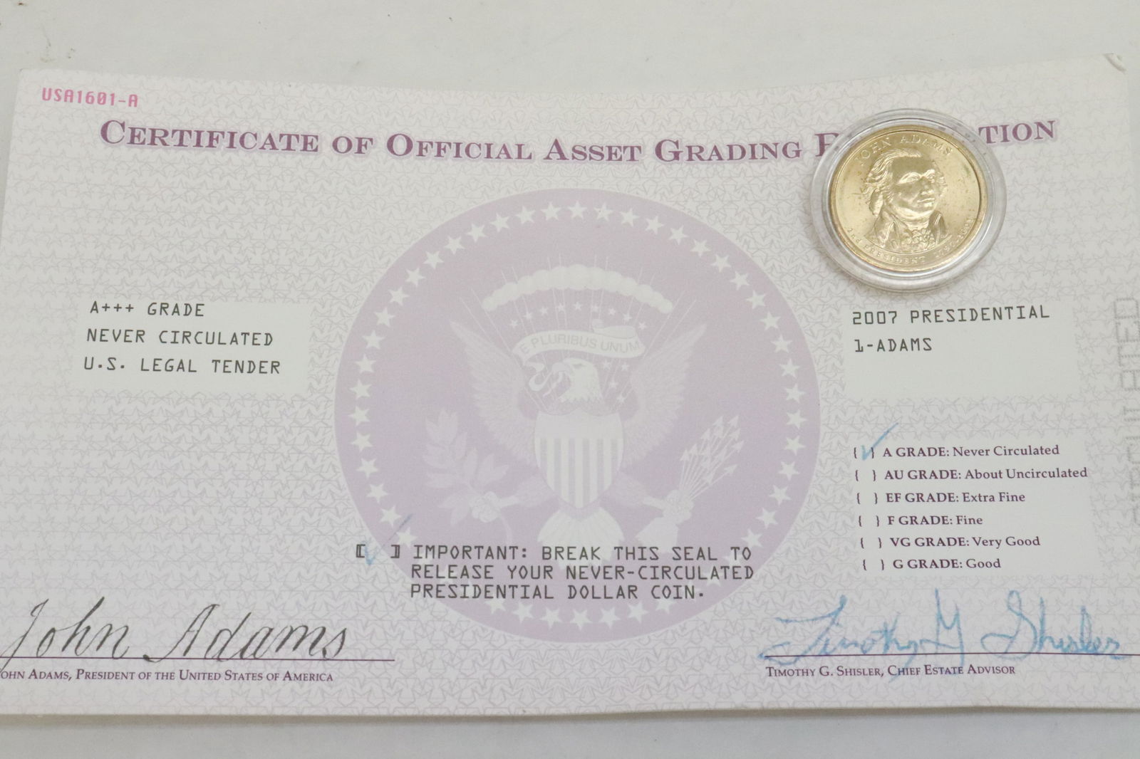 7 US proof dollars - 2