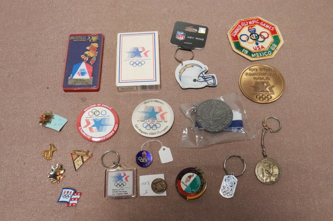 Lot of L.A. Olympic memorabilias: Lot of L.A. Olympic memorabilias