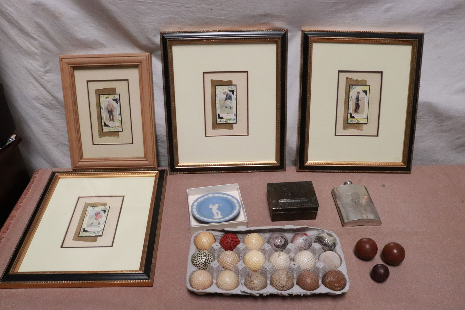 Rare collection of golf memorabilia items: Rare collection of golf memorabilia items