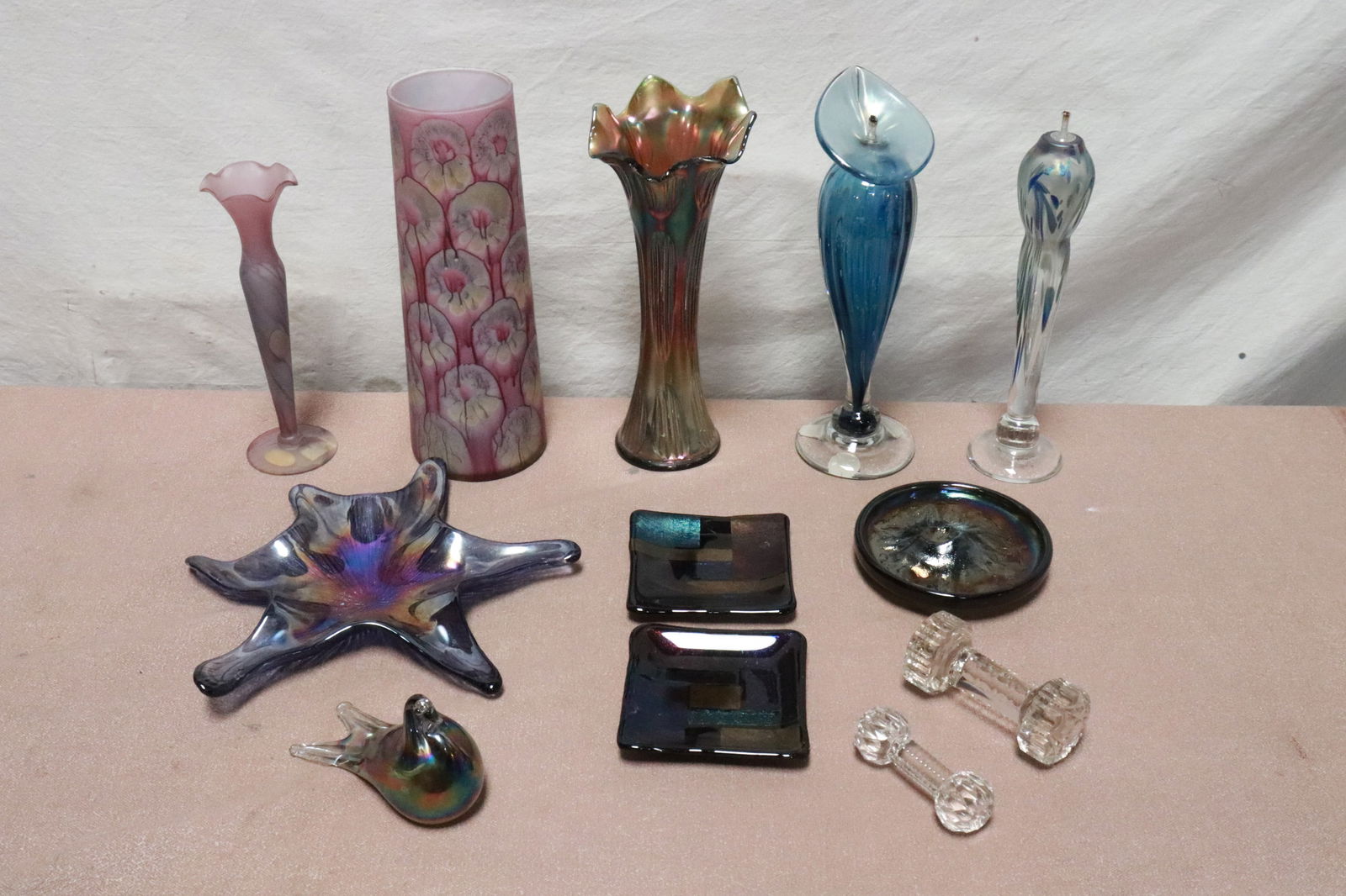 Lot of art glasses, crystals: Lot of art glasses, crystals