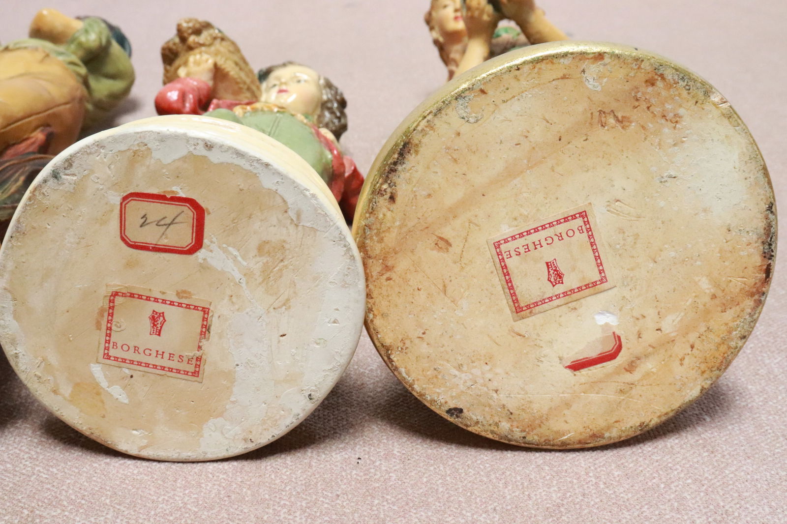 4 pieces Borghese figures - 7