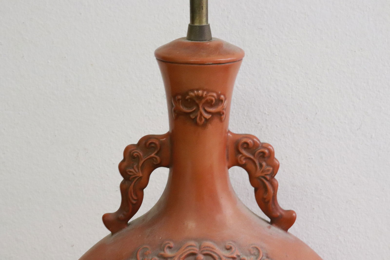 An earthenware jar made as a lamp - 4