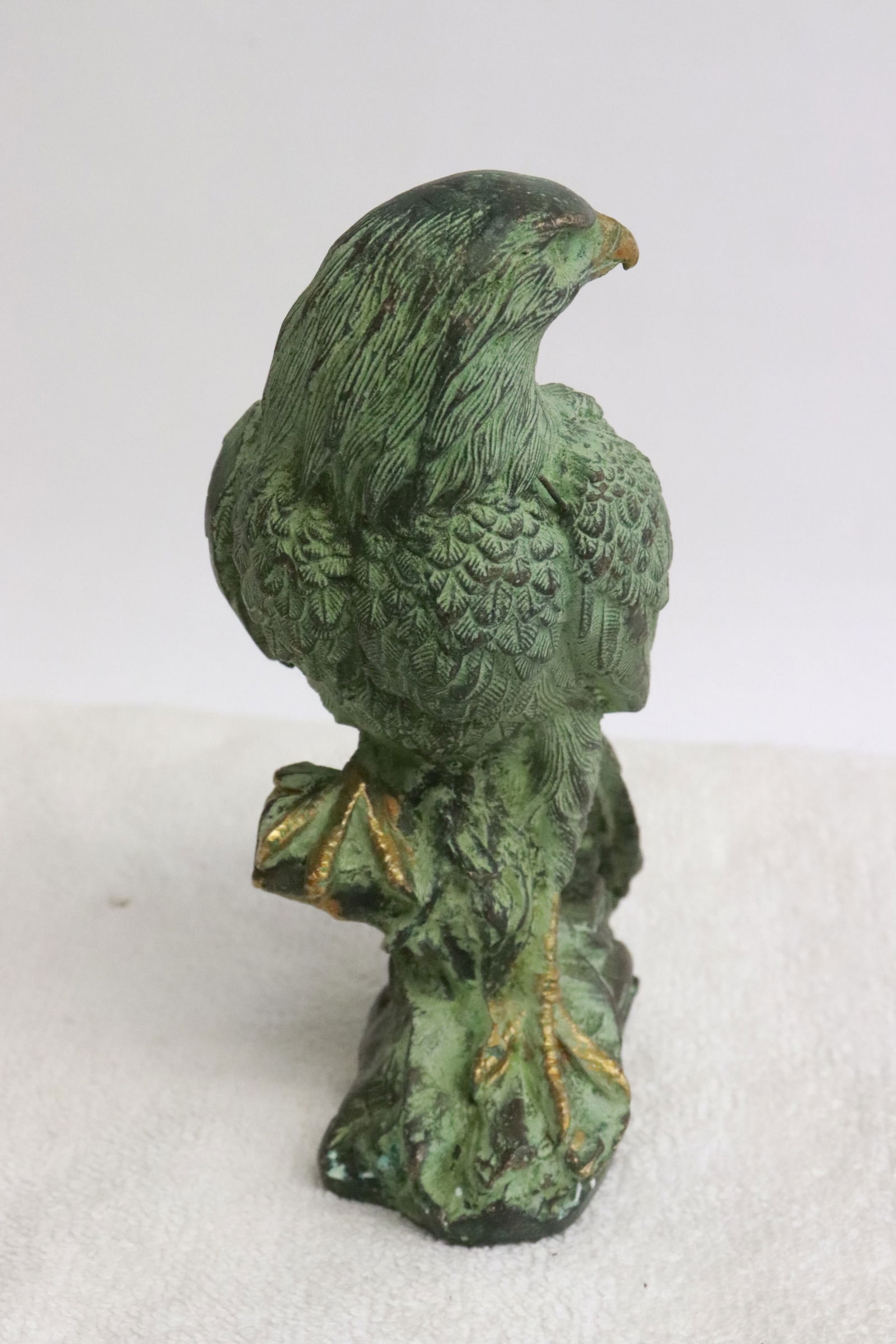 Bronze sculpture of eagle: Bronze sculpture of eagle, 5.75"H