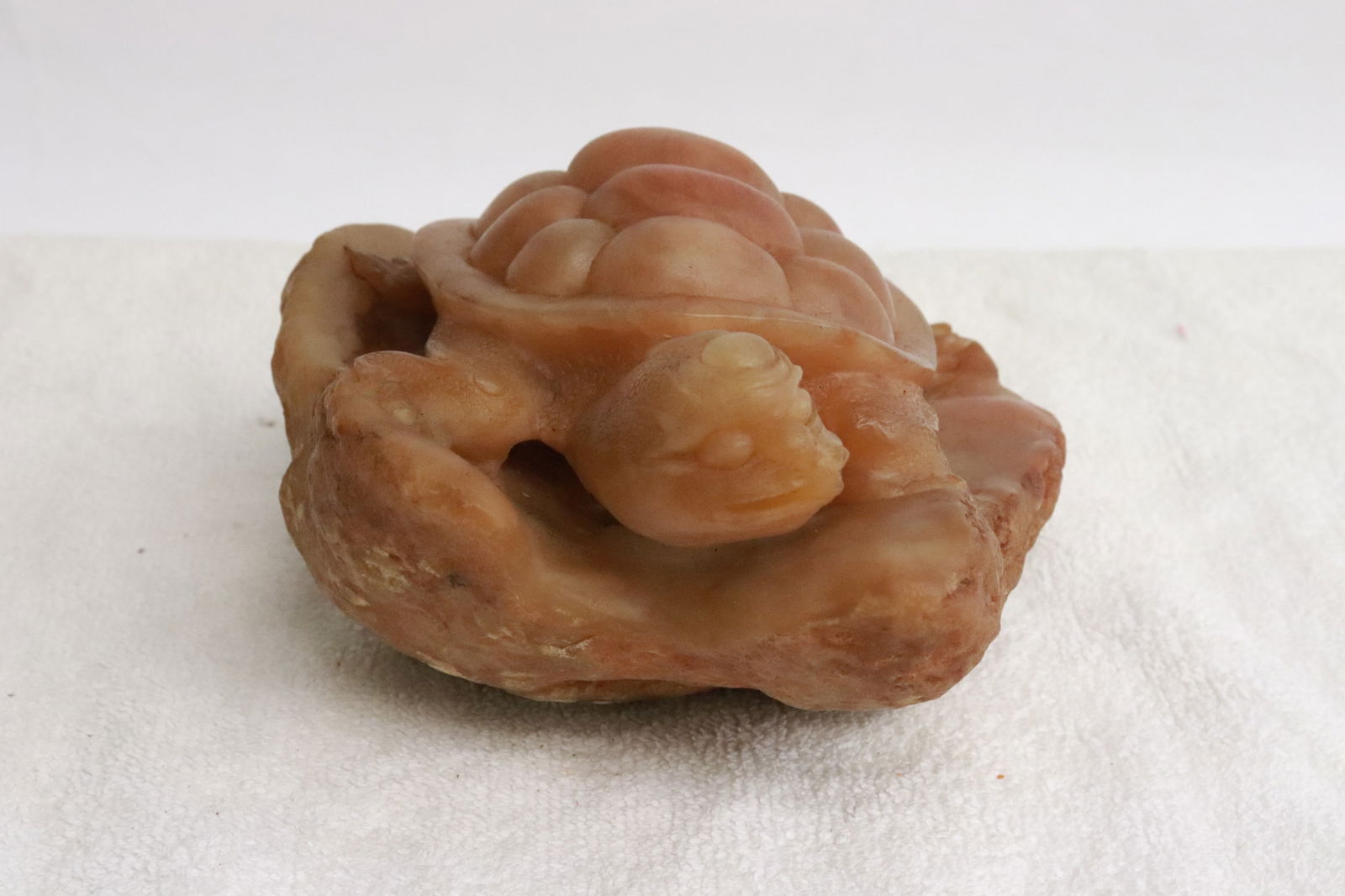 A stone carved turtle - 2