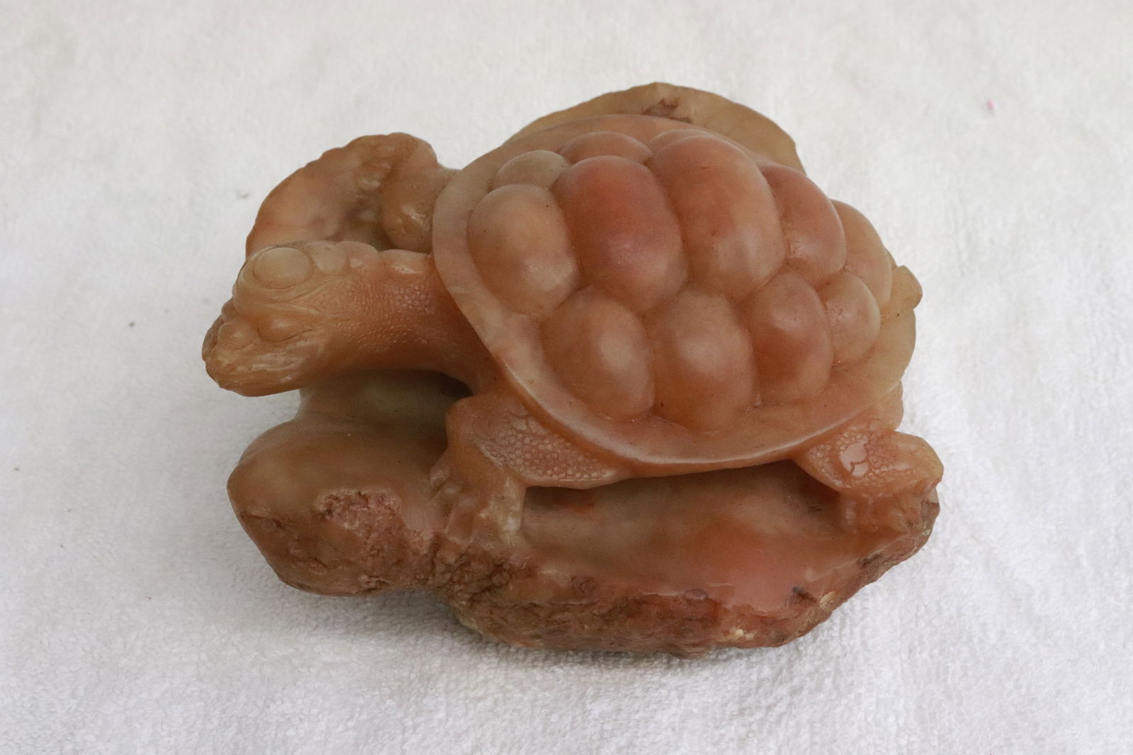A stone carved turtle - 6