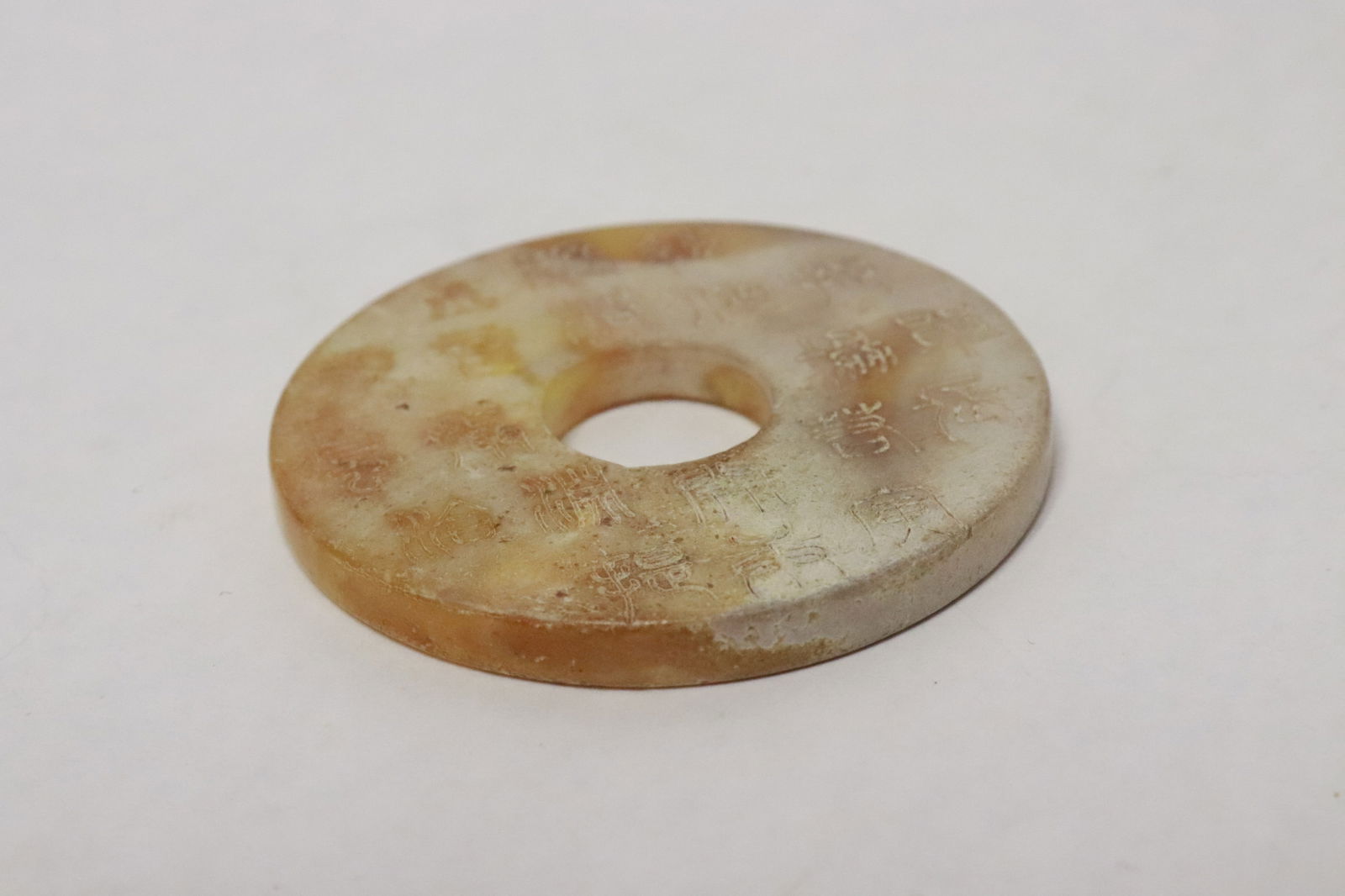 2 jade like stone sculptures - 4