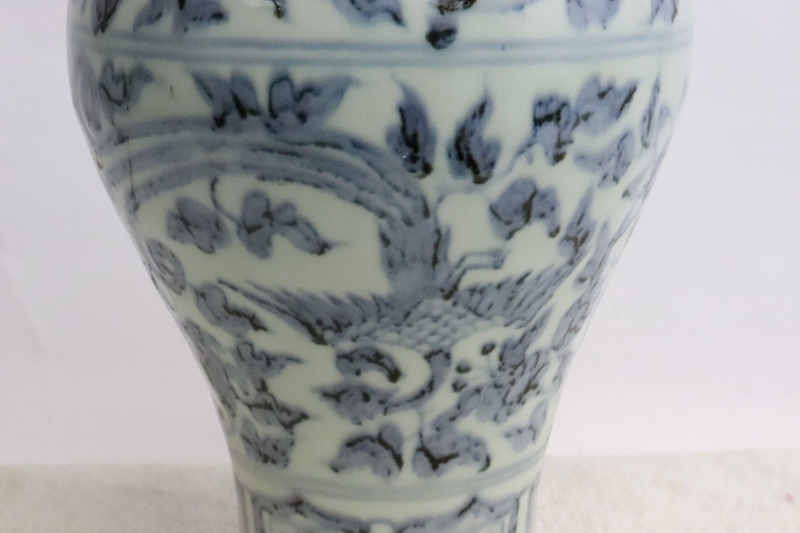 Blue and white jar - 2