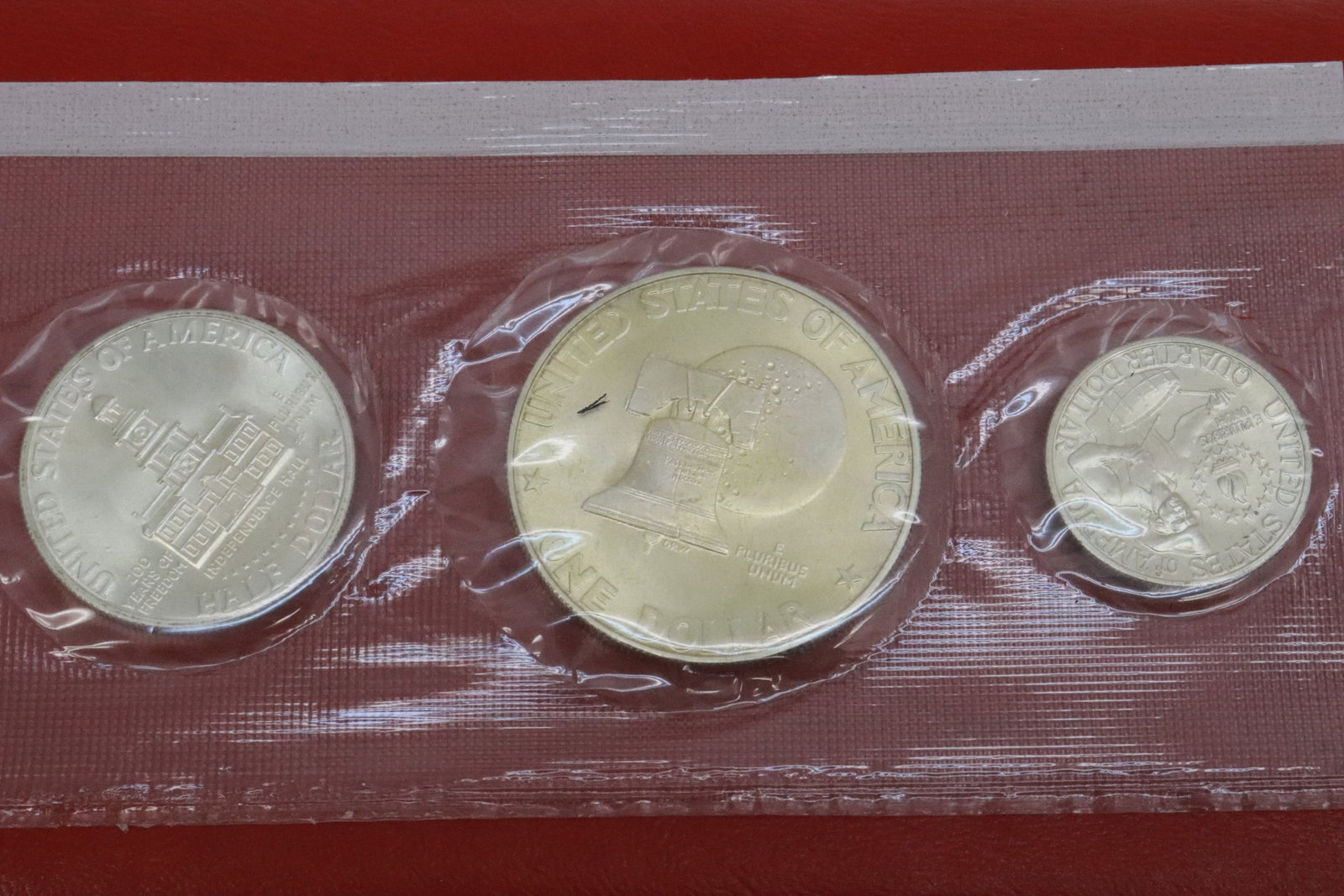 Bicentennial silver set - 3