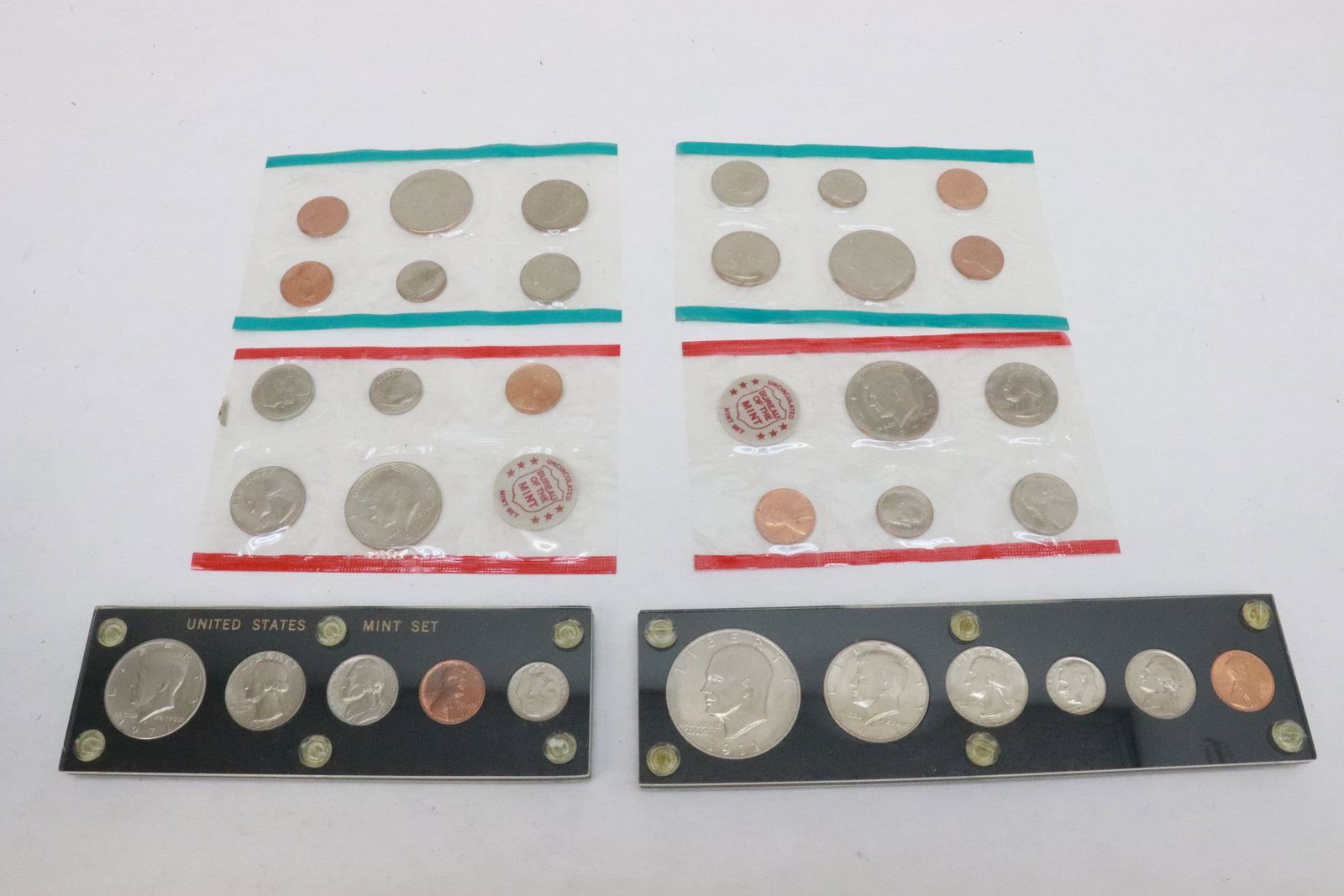 6 US mint sets: 6 US mint sets