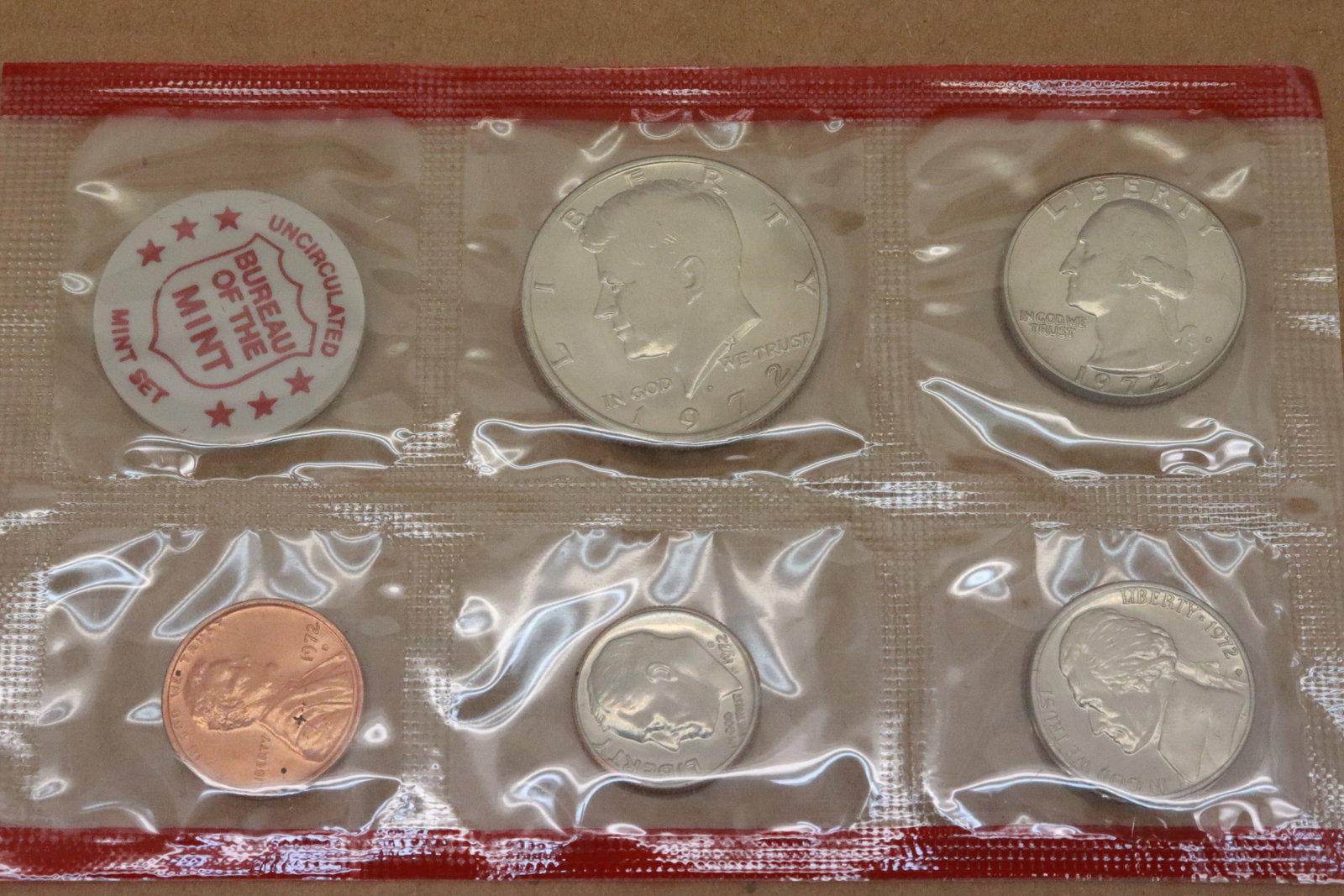 6 US mint sets - 2