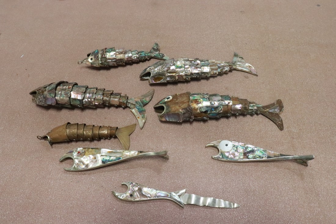 Lot of fish motif ornaments (1 of 7)