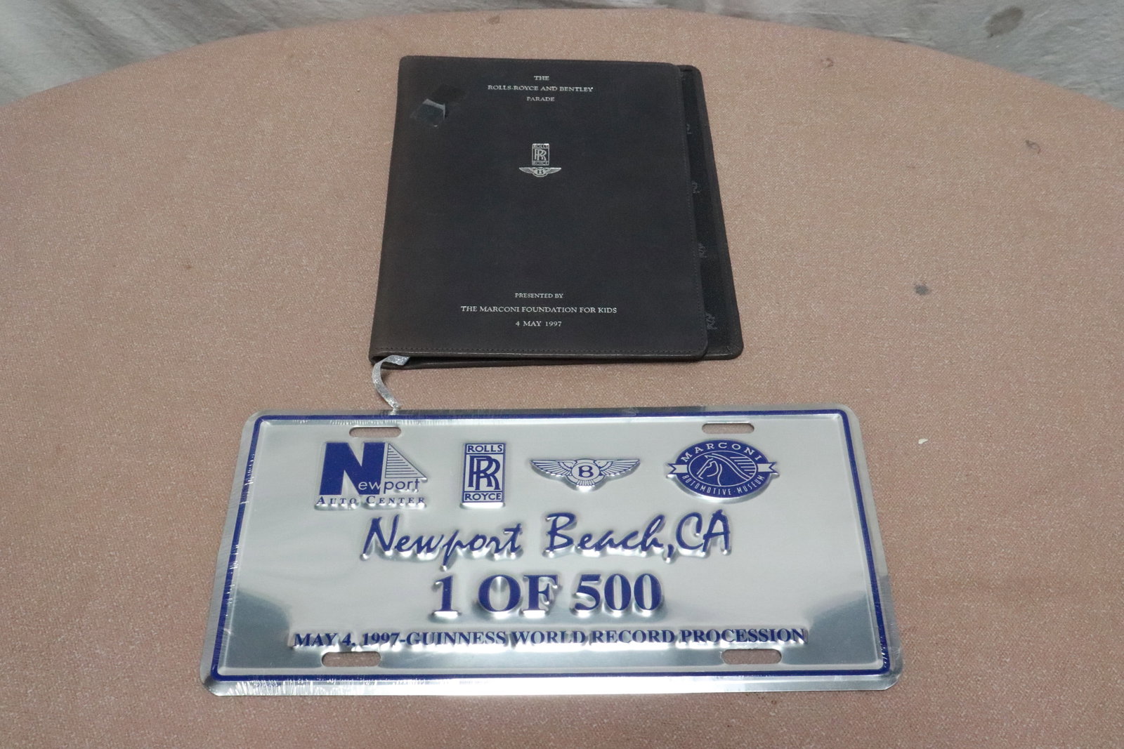 Vintage Rolls Royce plate (1 of 9)