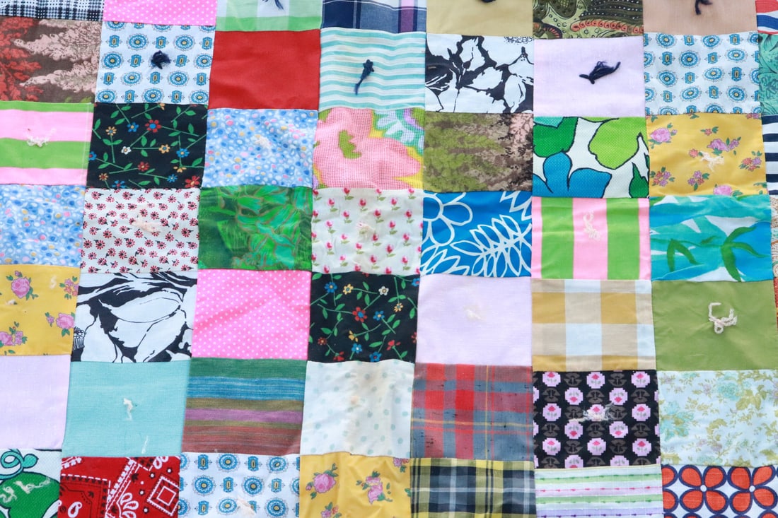 2 Victorian children patch quilt - 7