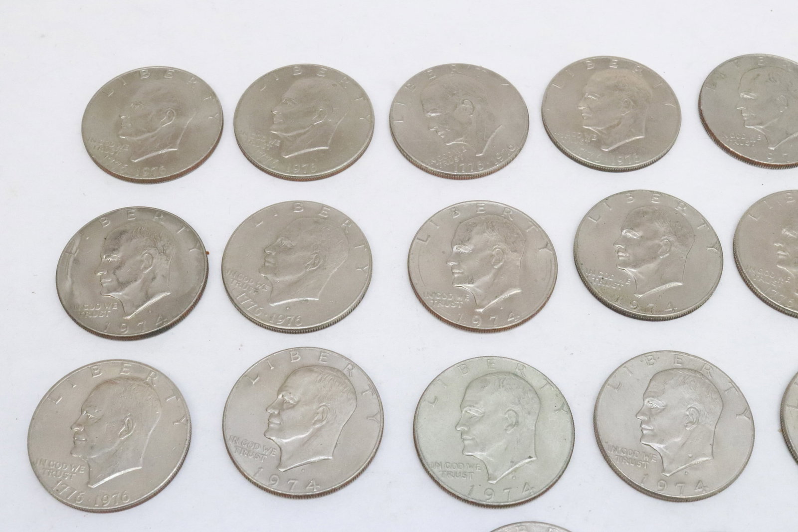19 Eisenhower dollars - 3