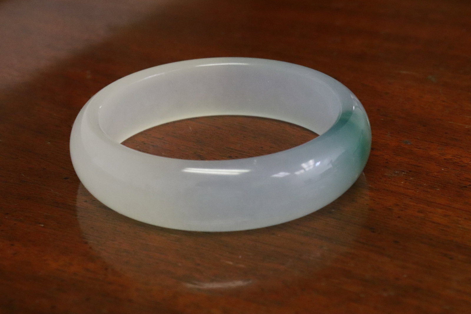 2 Chinese jadeite like bangles - 7