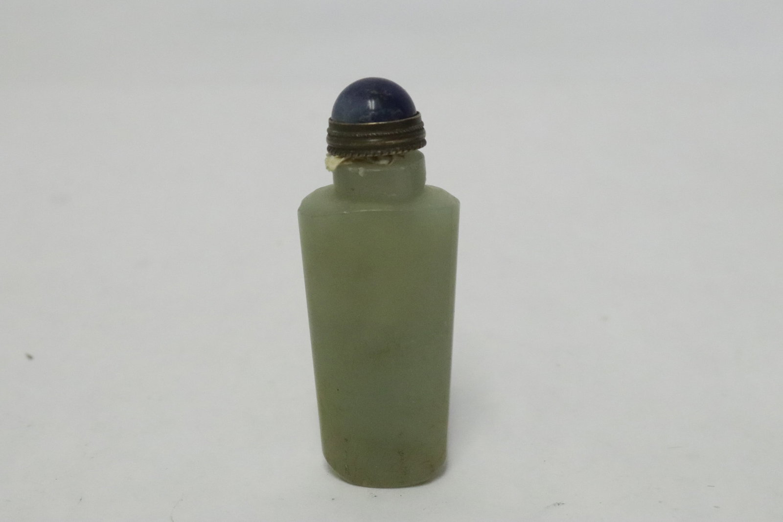 2 jade like stone snuff bottles - 2