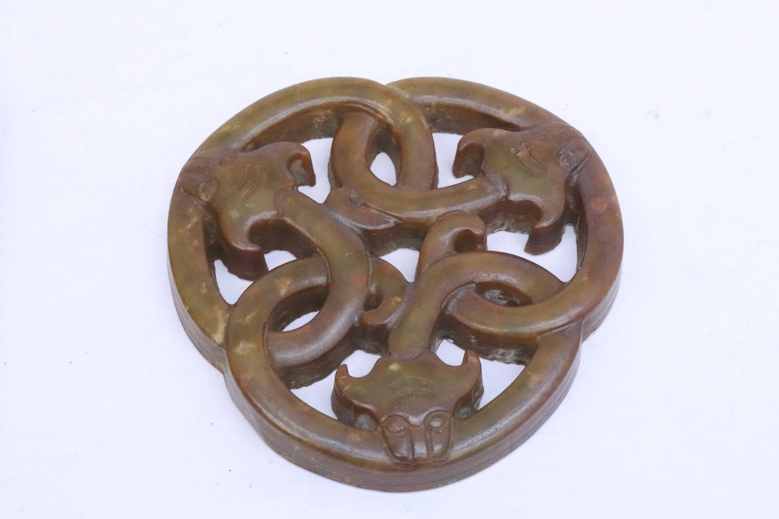 2 stone carved plaques - 2