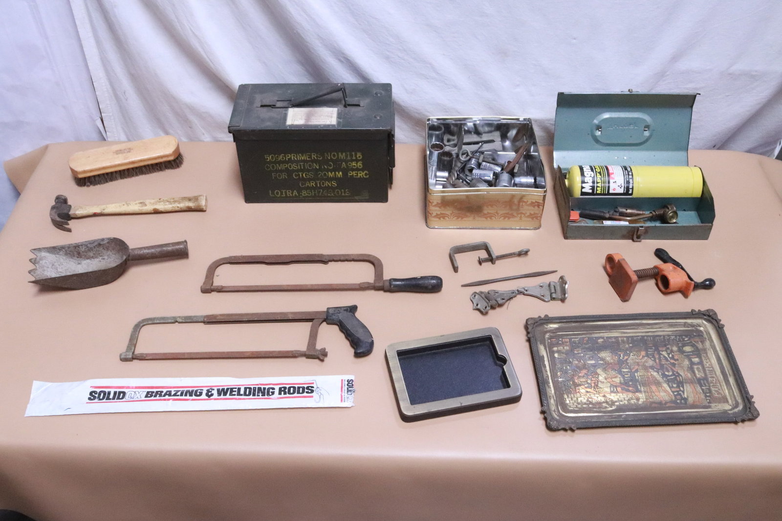 Bullet case, hand tools, and misc. (1 of 9)