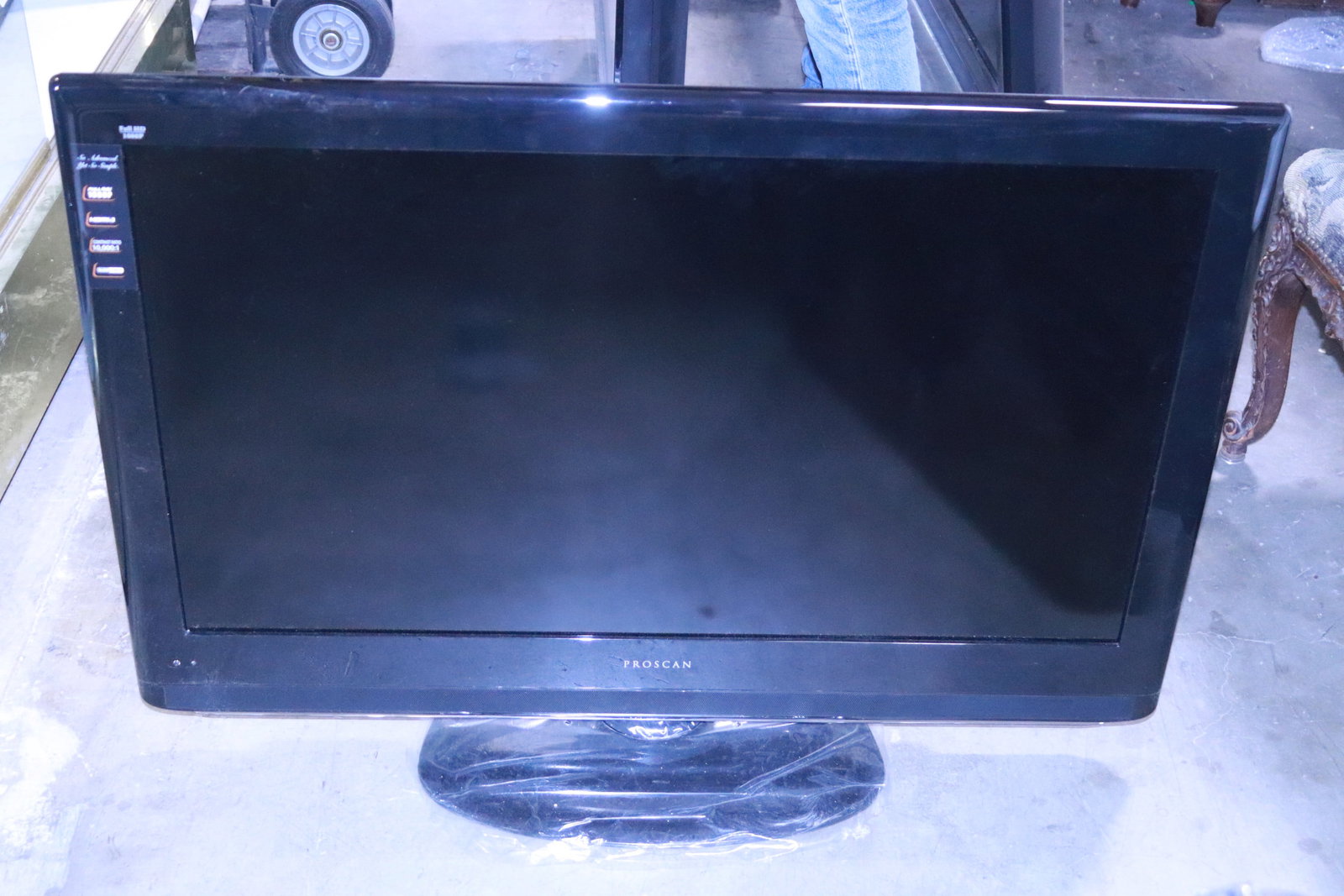 Proscan TV, model 40LC45S57, 40": Proscan TV, model 40LC45S57, 40", according to consignor family, this TV never been used since purchase