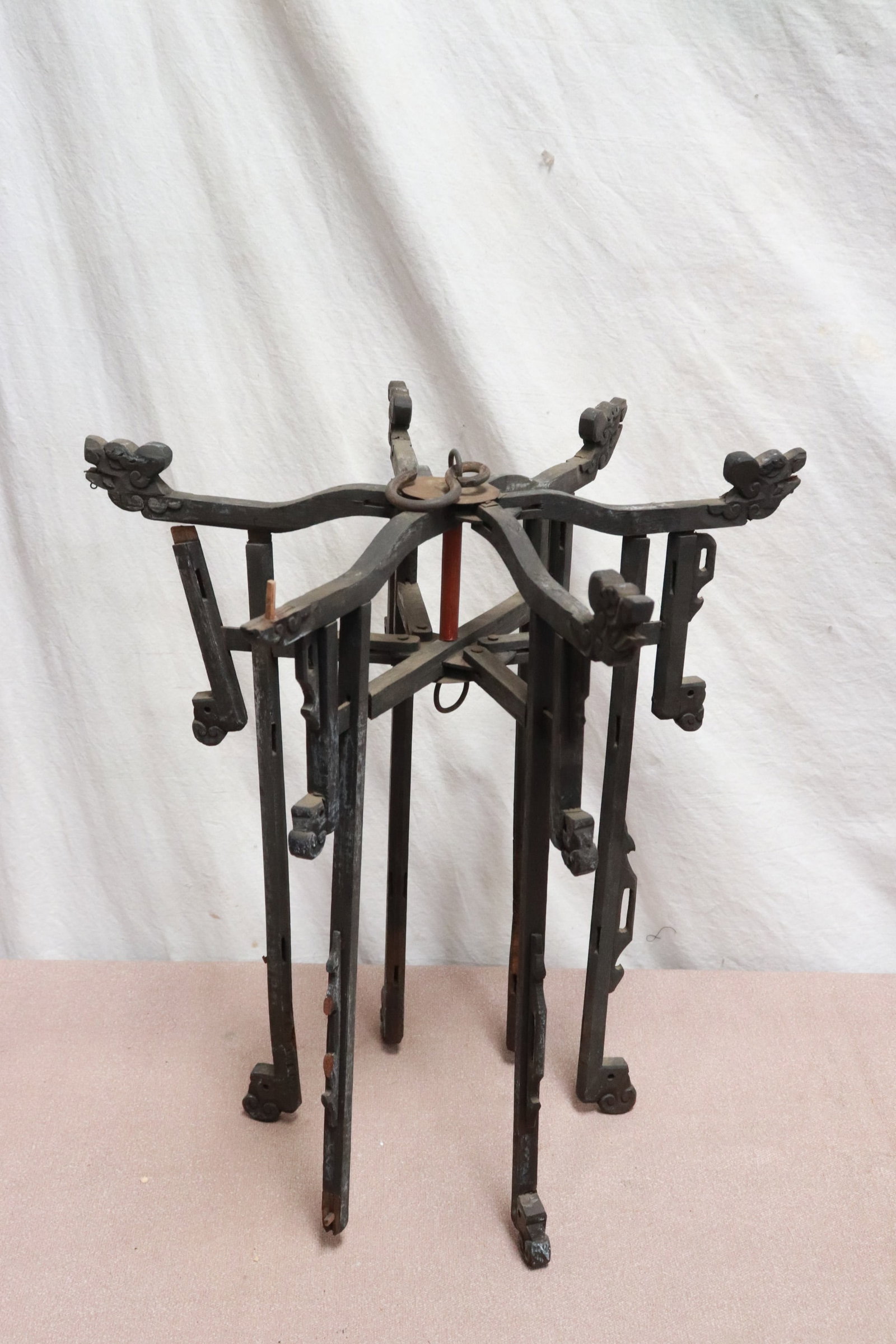 2 Chinese antique lantern frame - 7