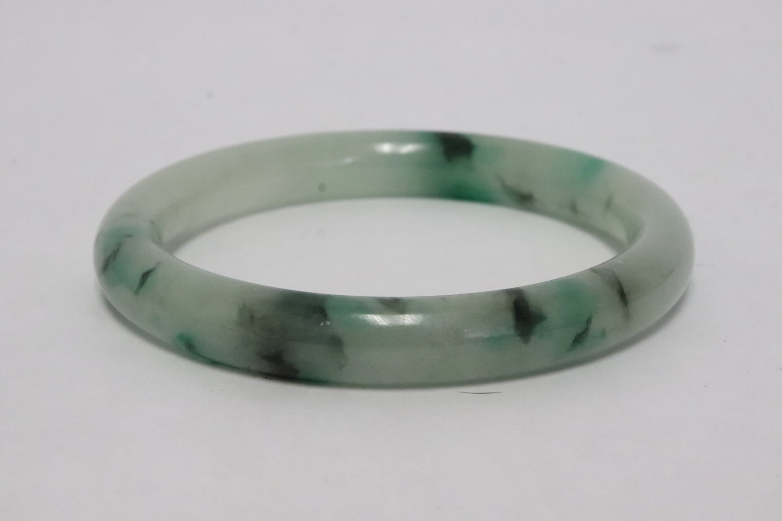 2 jadeite like bangles - 2
