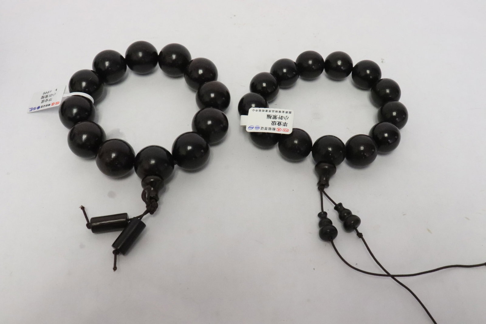 2 zitan wood bead bracelets (1 of 10)