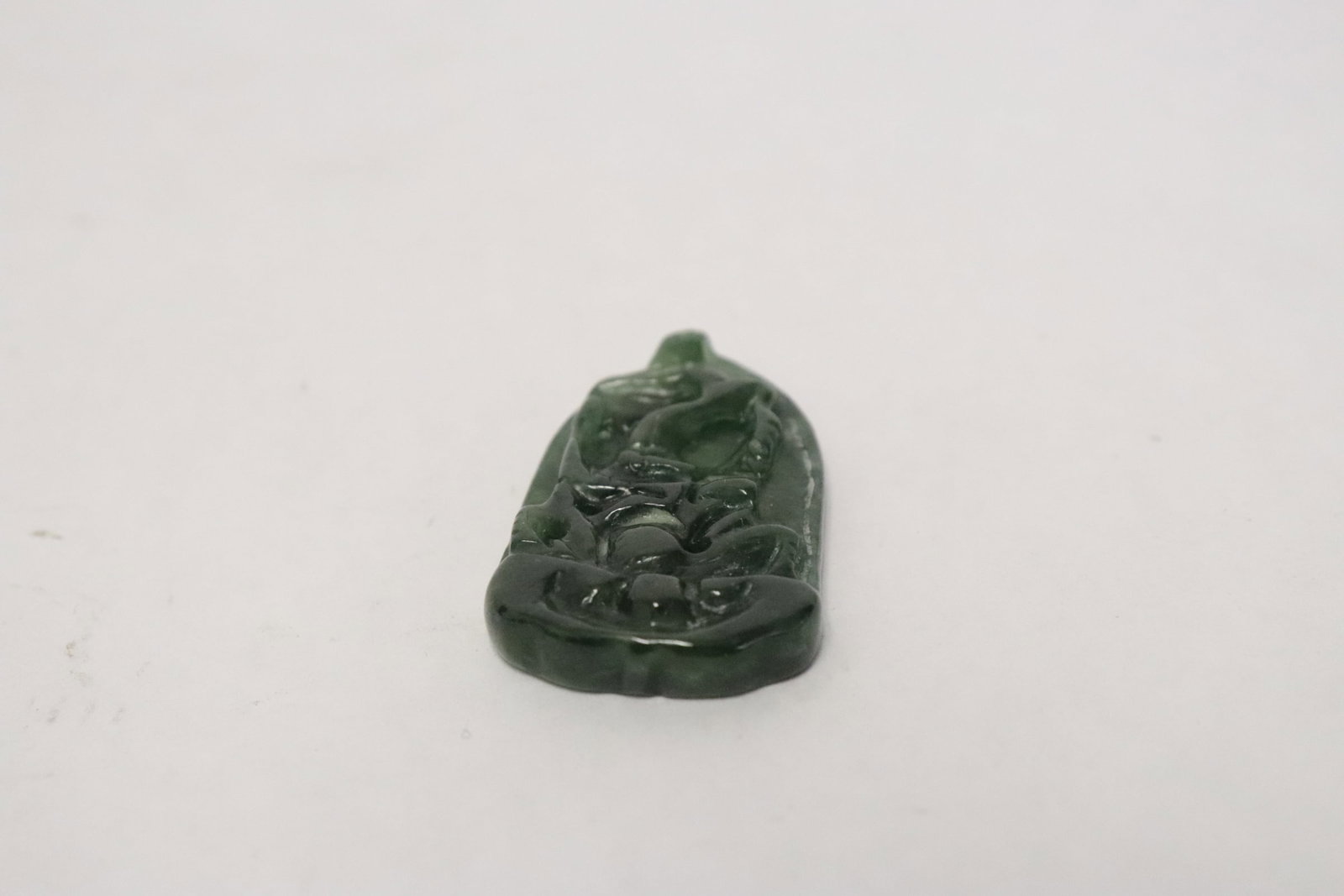 Chinese translucent emerald green jadeite - 5