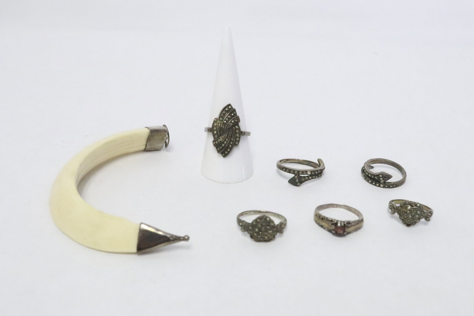 7 pieces sterling items (1 of 7)