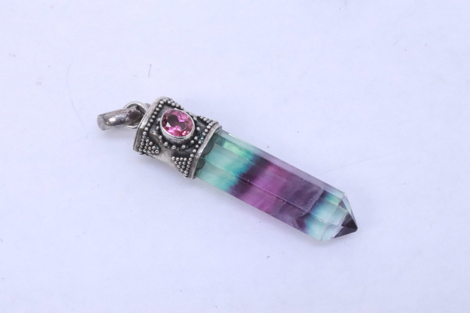 5 stone points made pendants - 5