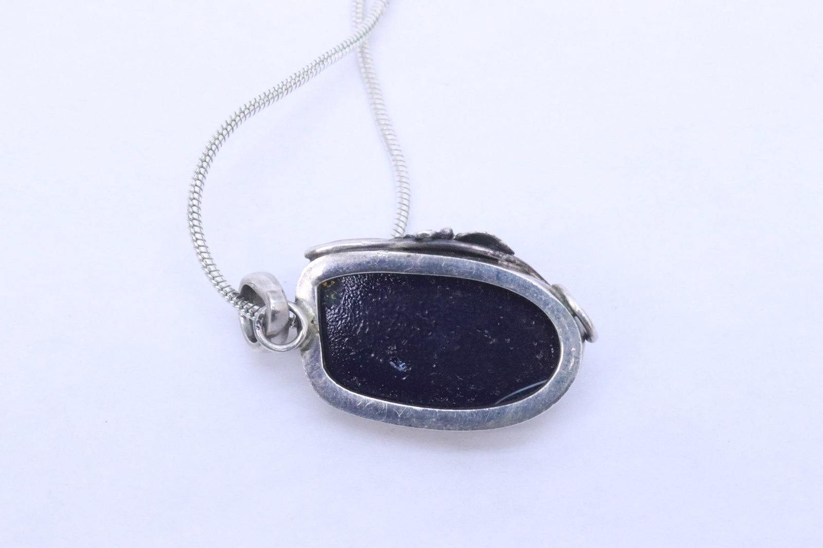 3 sterling necklaces - 11