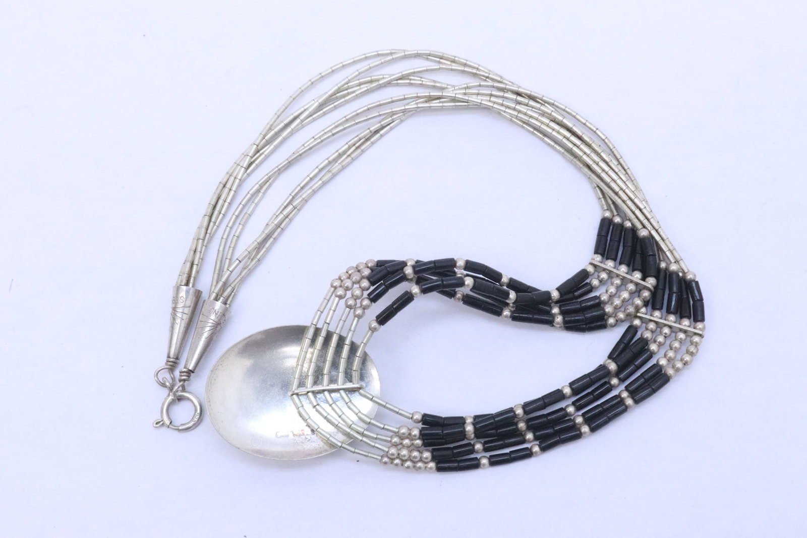 3 sterling necklaces - 4