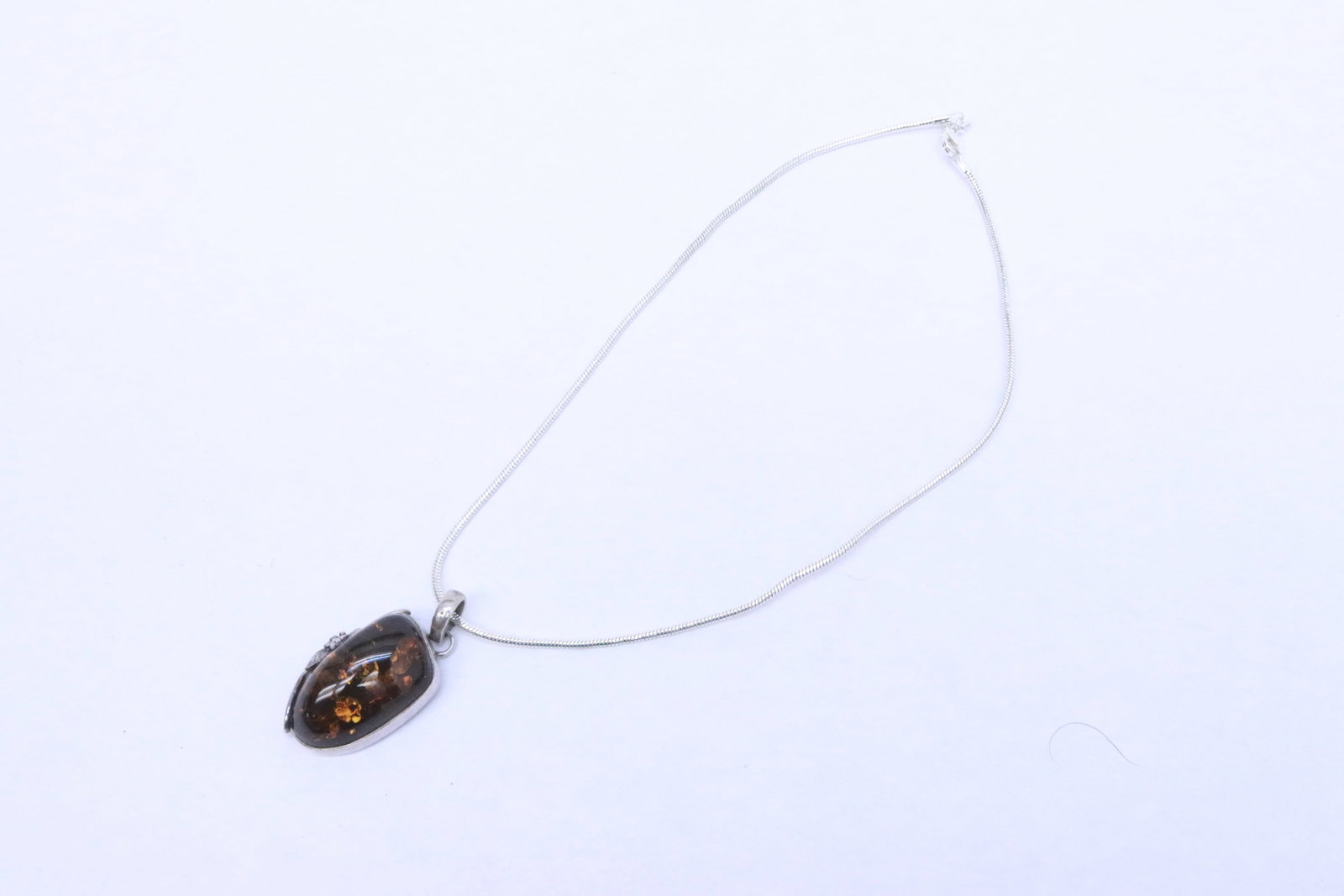 3 sterling necklaces - 8