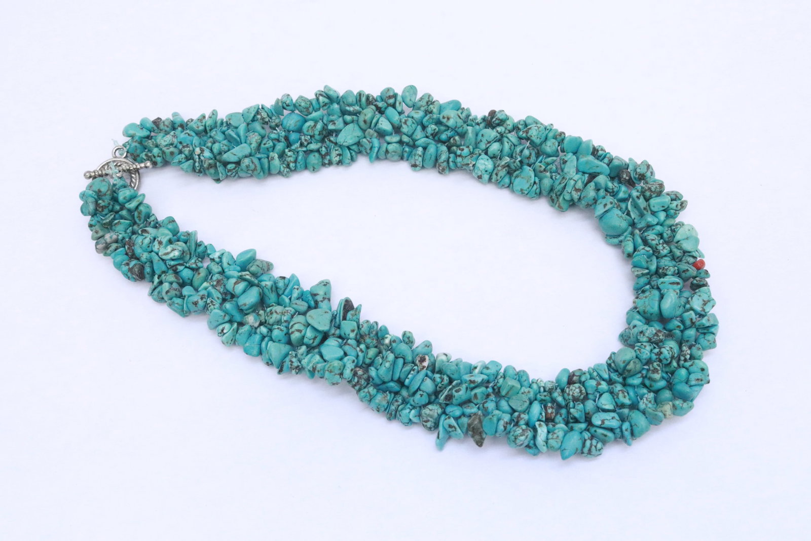 2 turquoise bead necklaces - 2