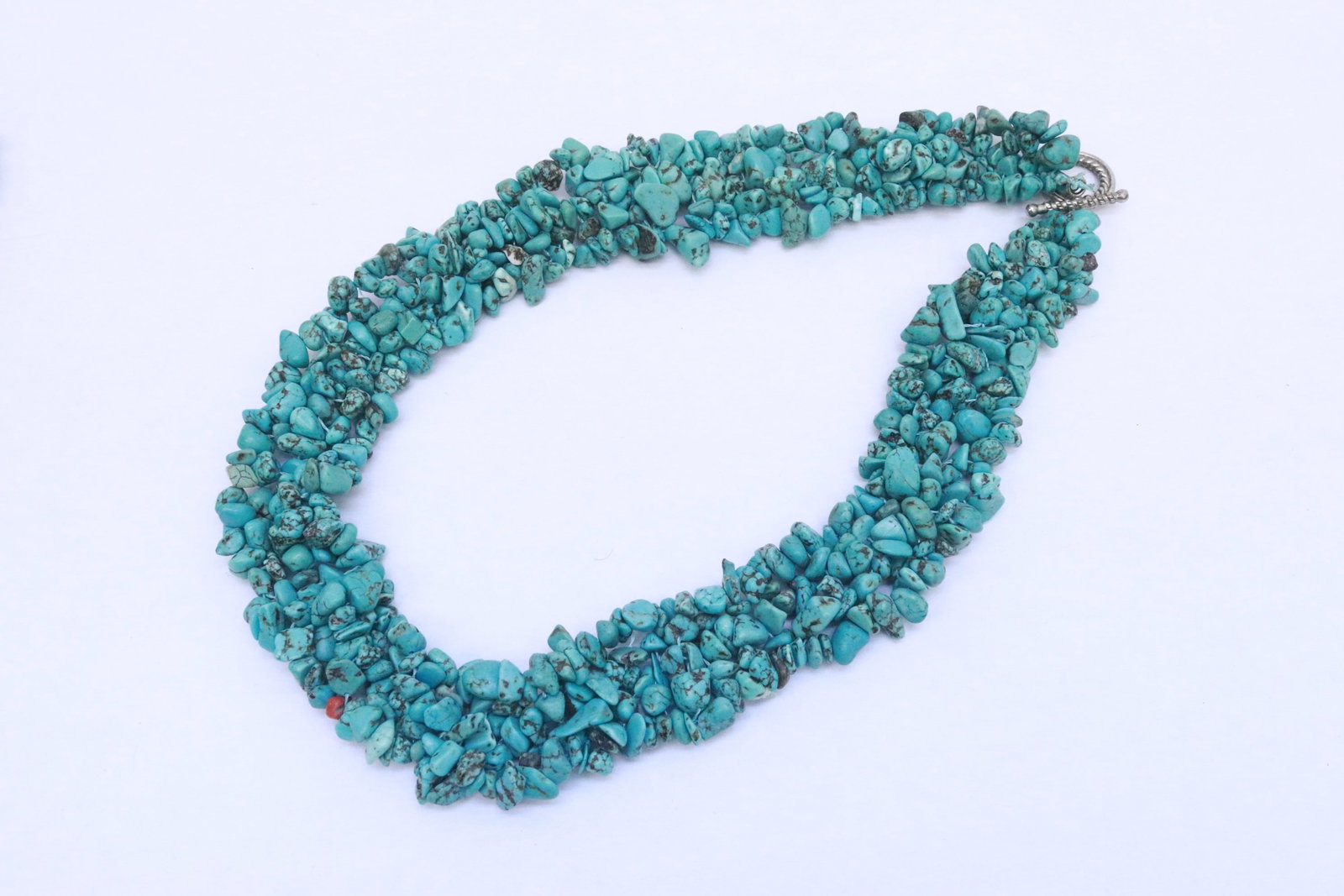 2 turquoise bead necklaces - 3