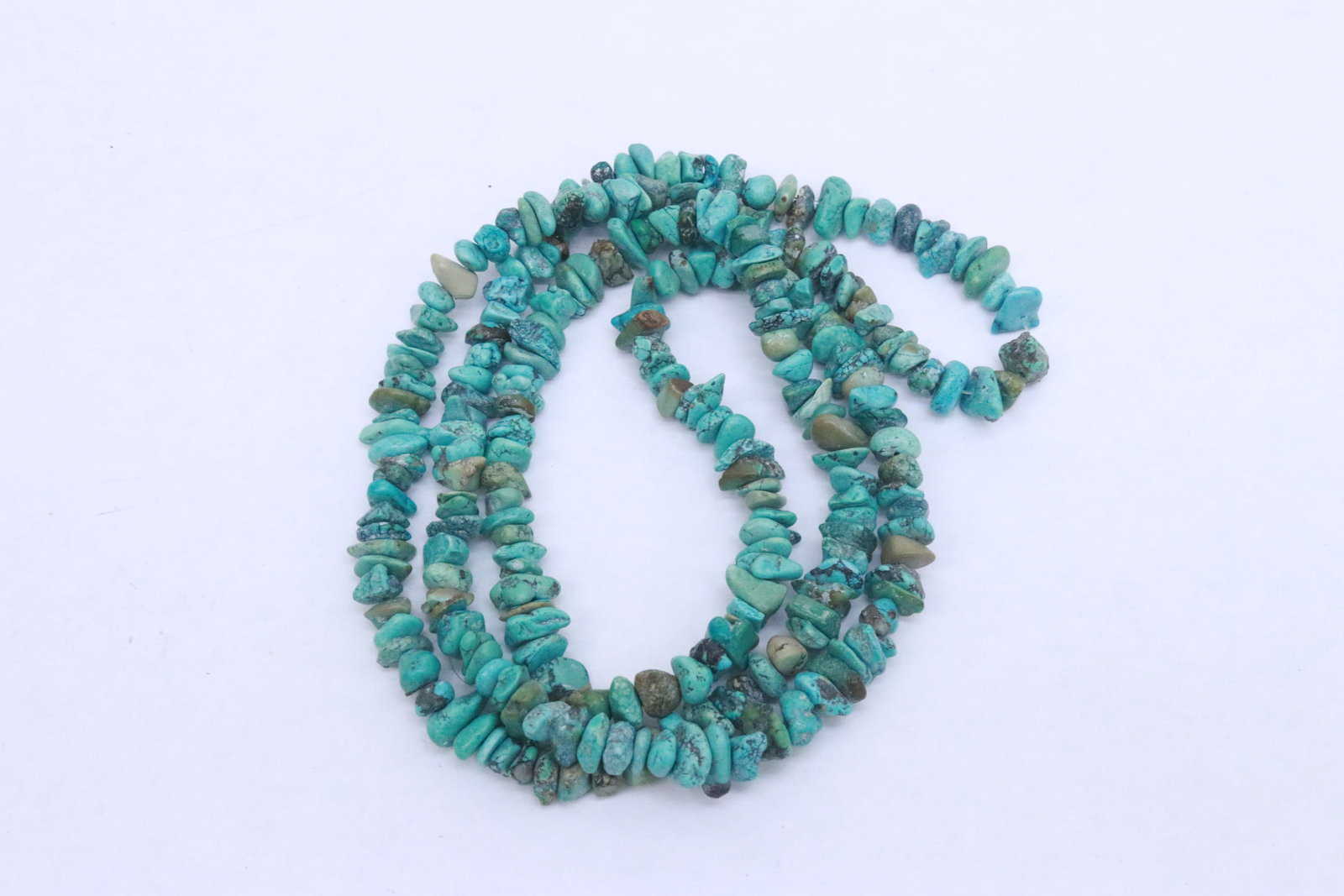 2 turquoise bead necklaces - 7