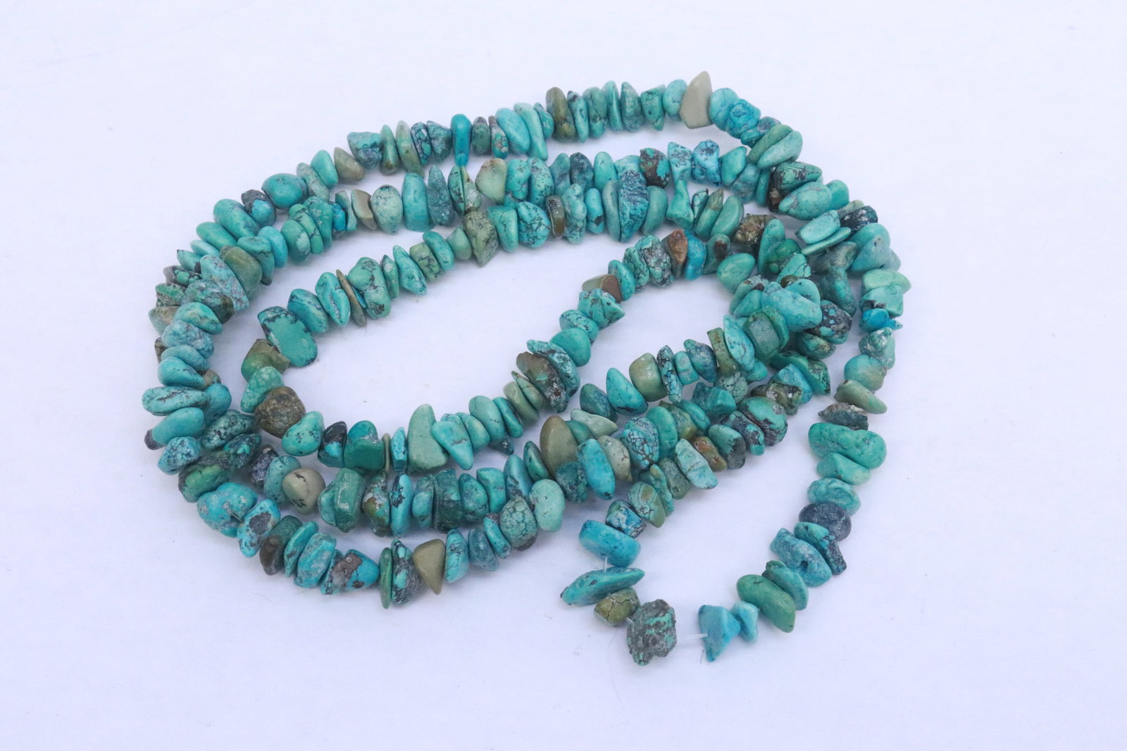 2 turquoise bead necklaces - 8