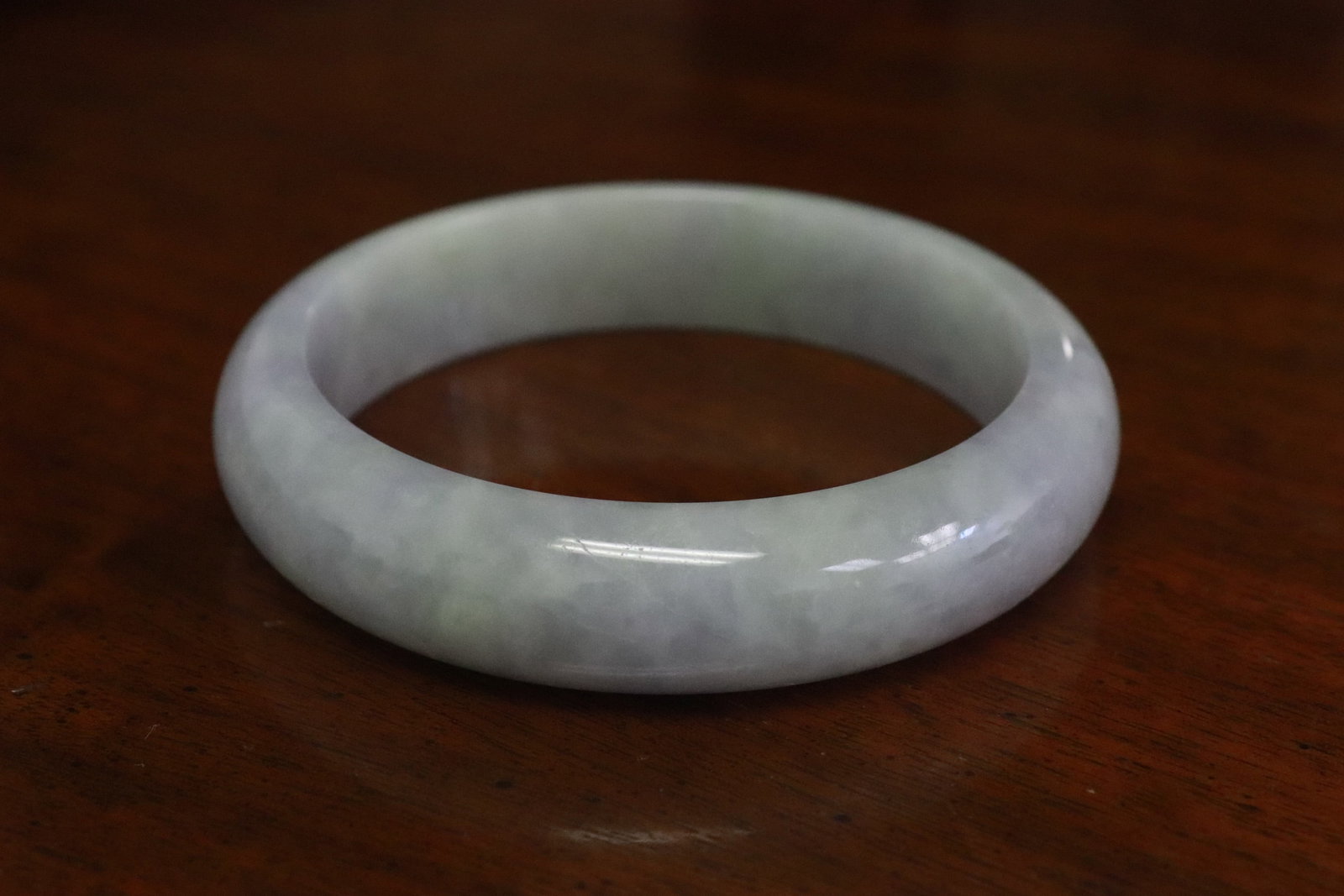 Fine jadeite bangle - 3