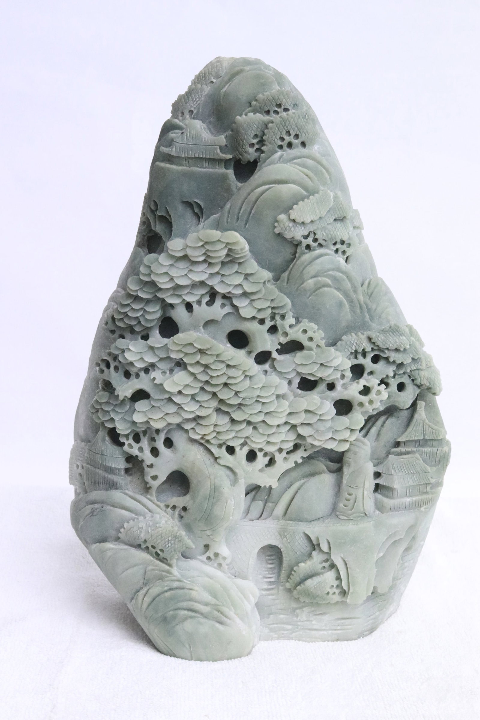 Fine large stone carved mountain (1 of 6)