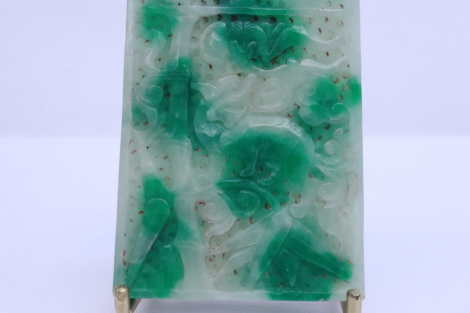 Jadeite like plaque - 2