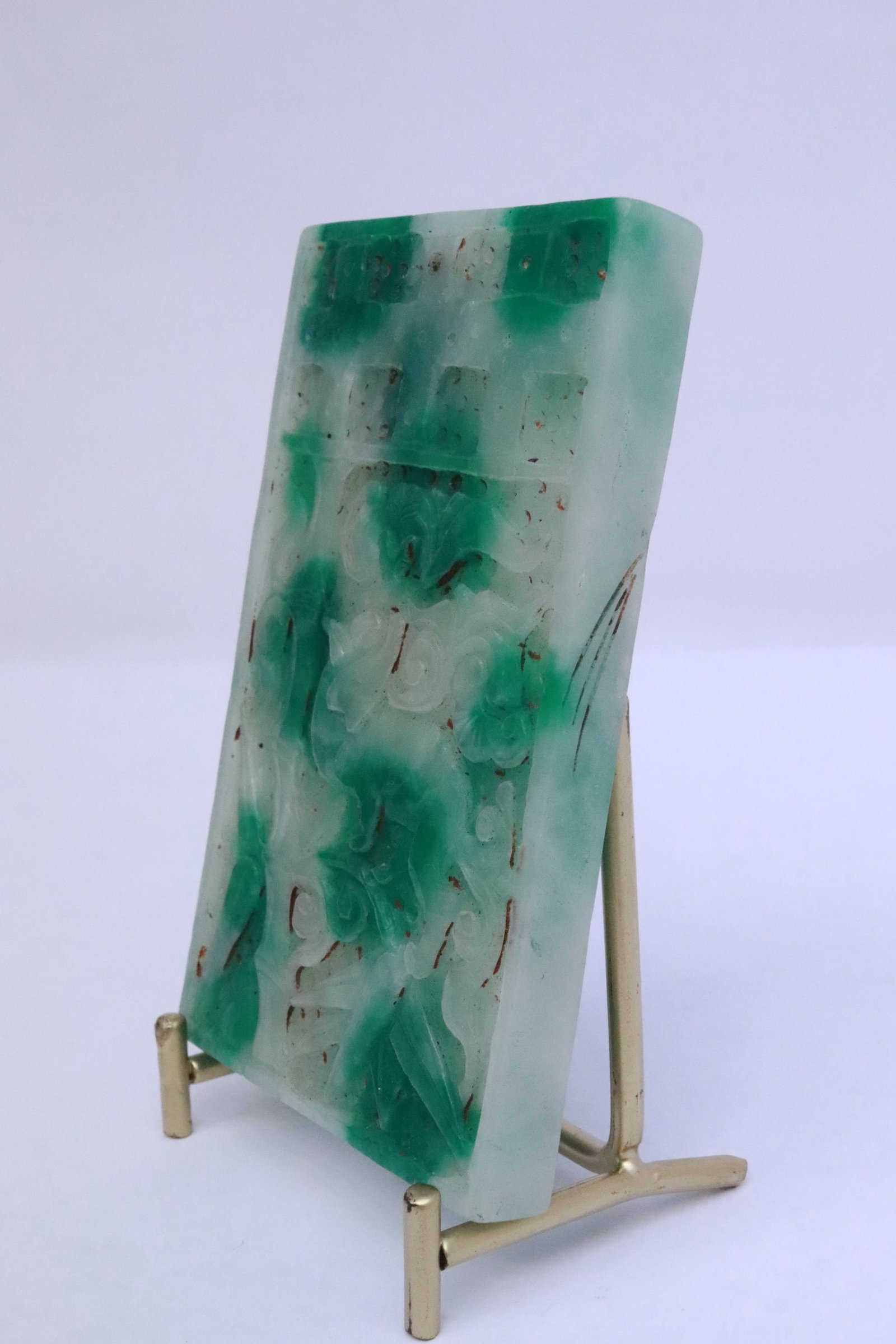 Jadeite like plaque - 4