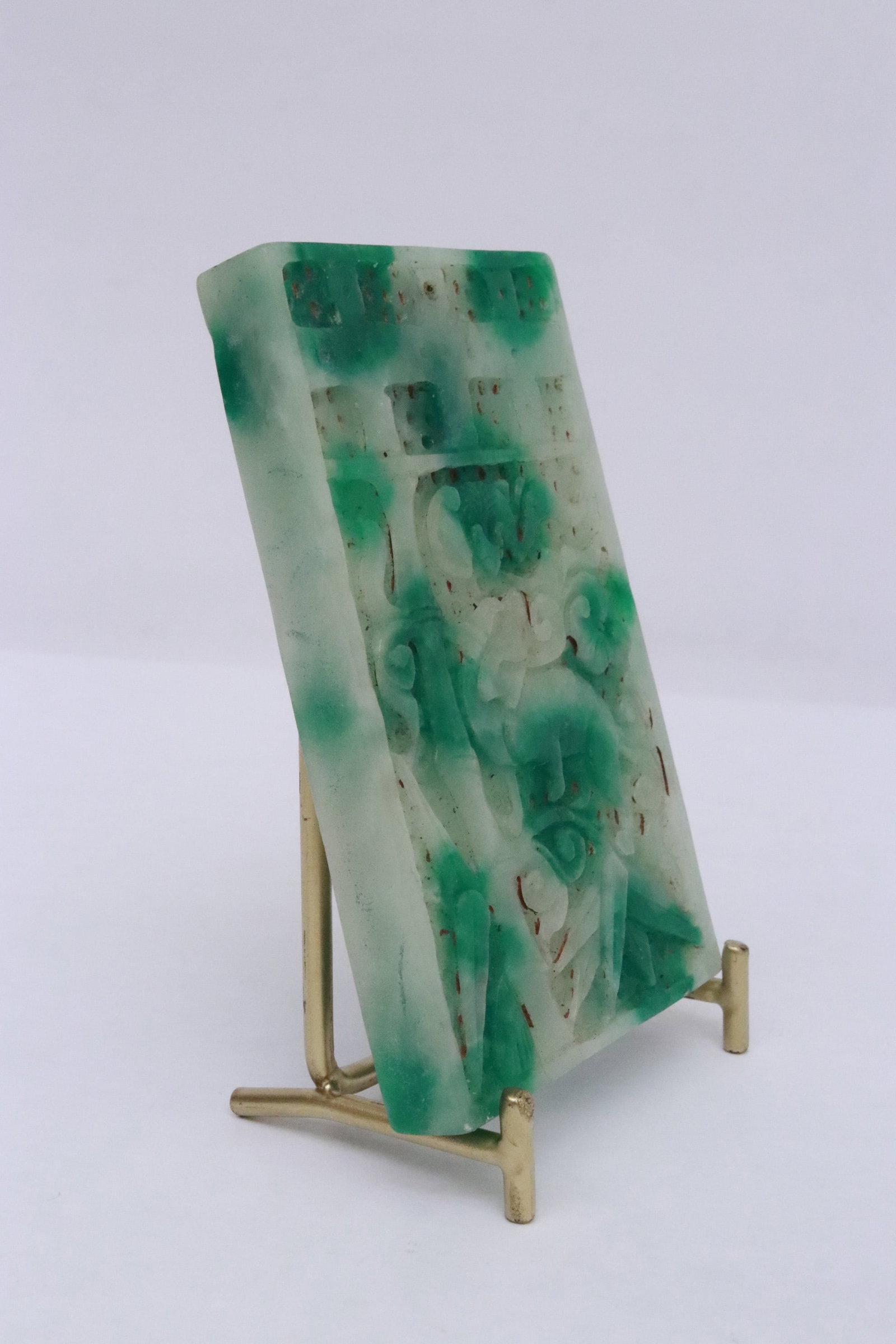 Jadeite like plaque - 5