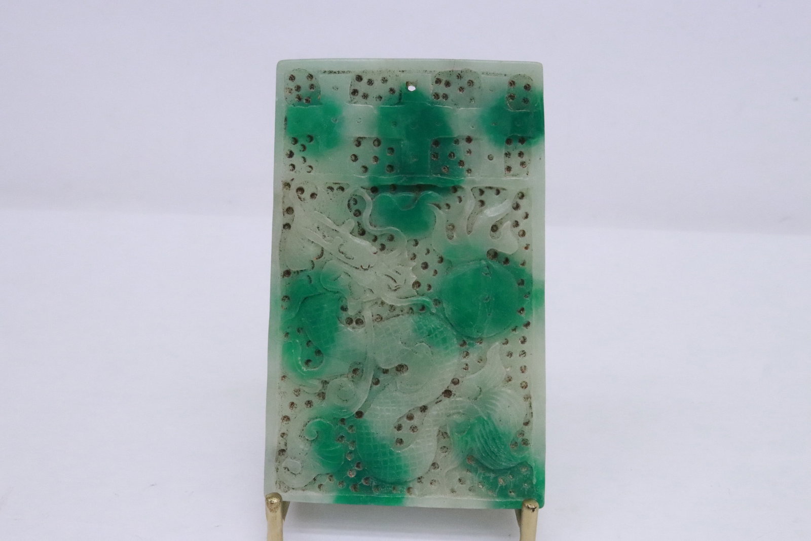 Jadeite like plaque - 6