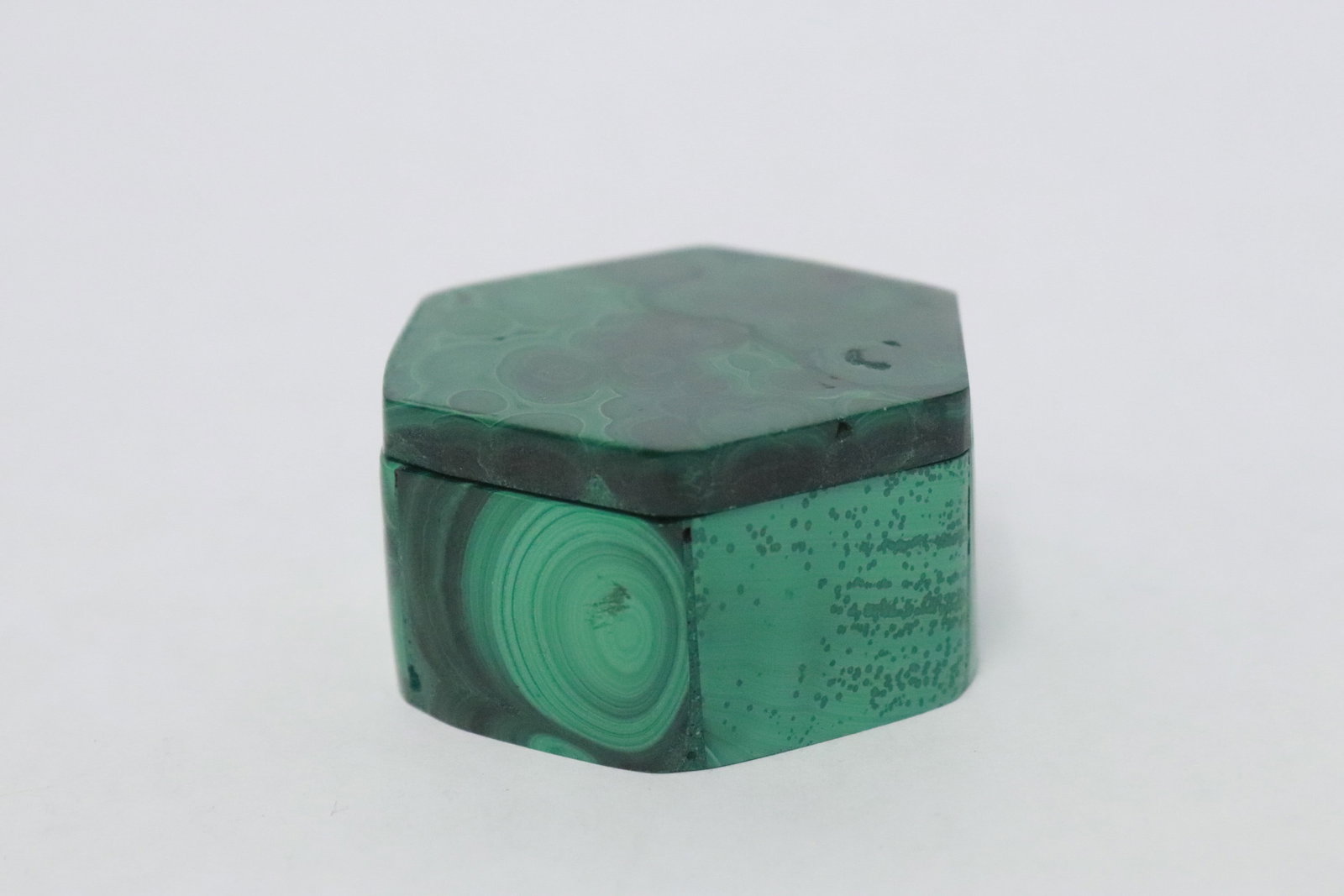 2 malachite boxes - 6