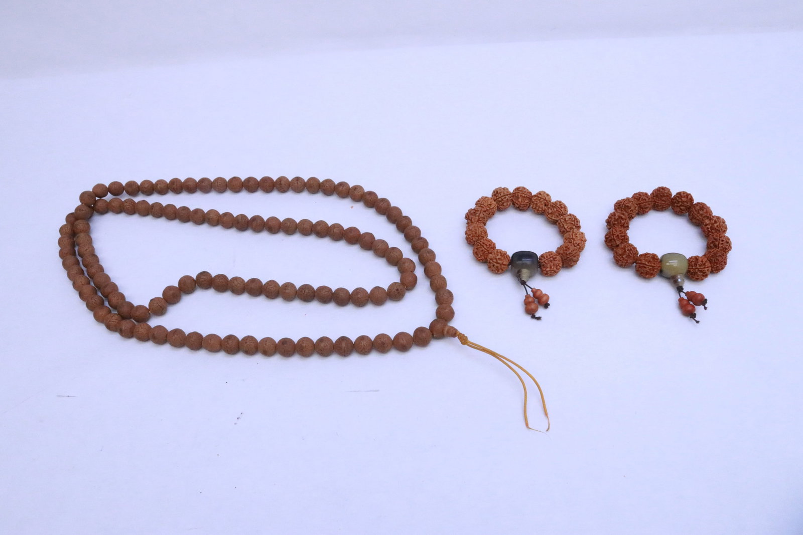 a nut like bead necklaces, and 2 nut like bracelet (1 of 10)