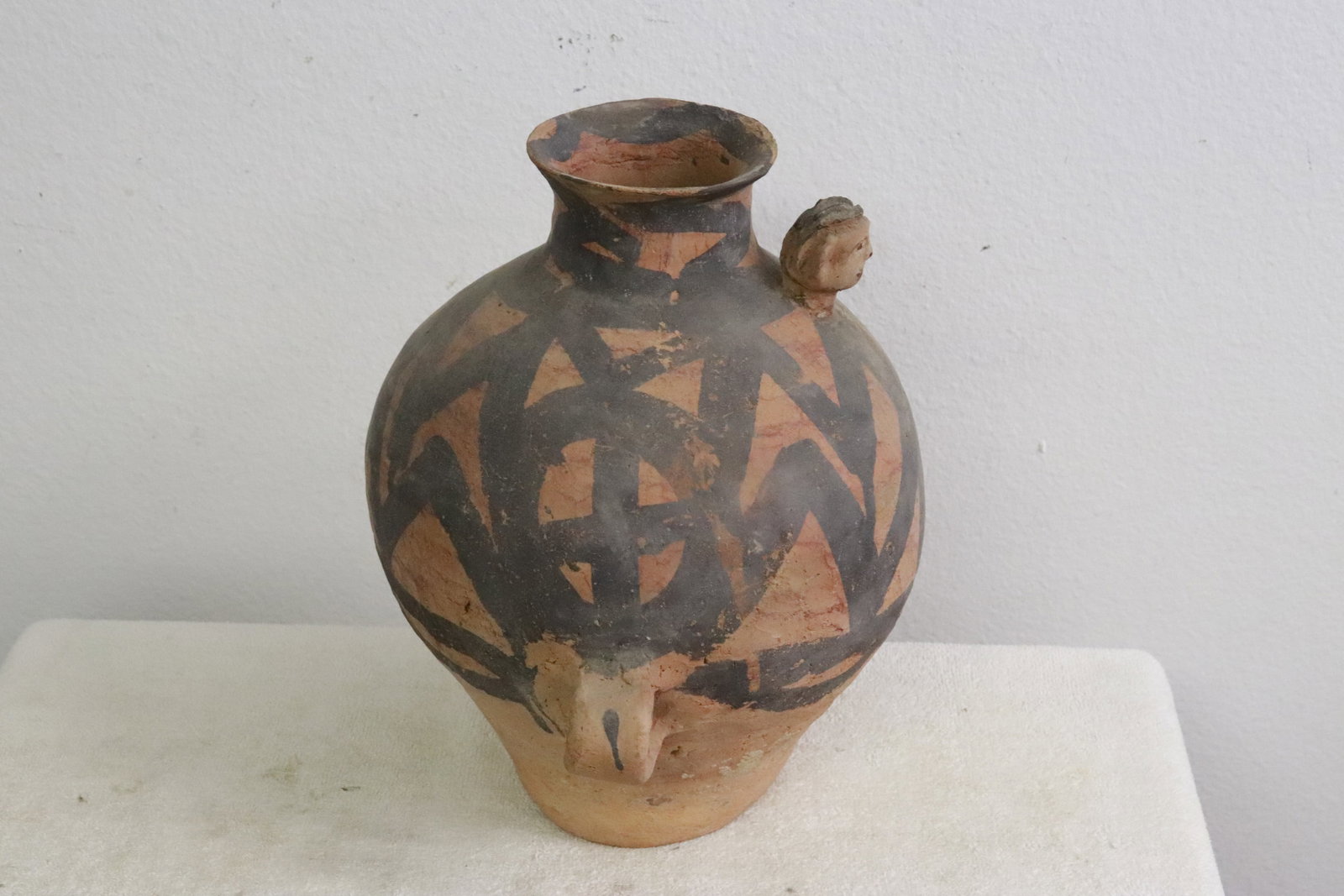 Chinese earthenware jar - 5