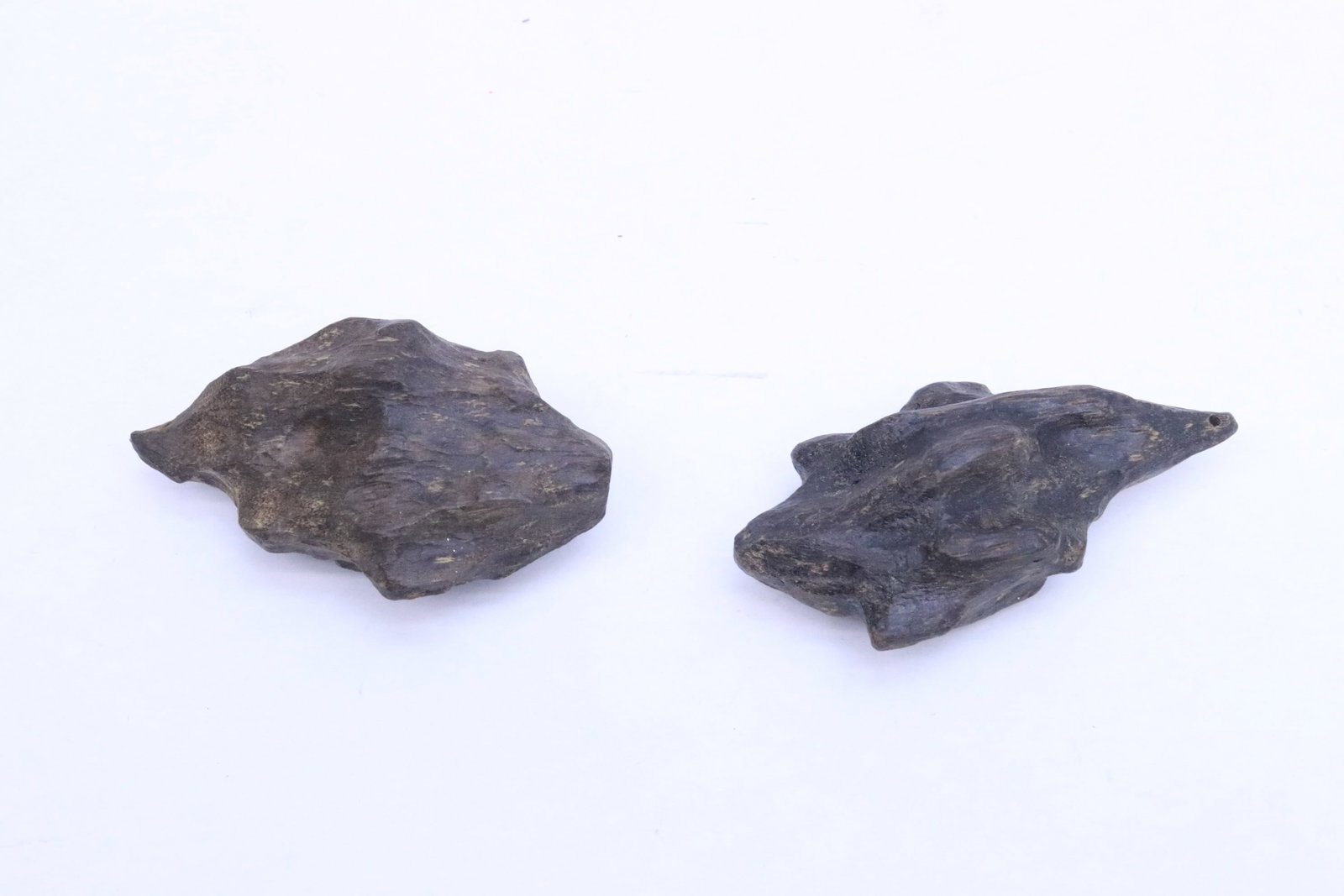 2 wood nuts(?) - 2