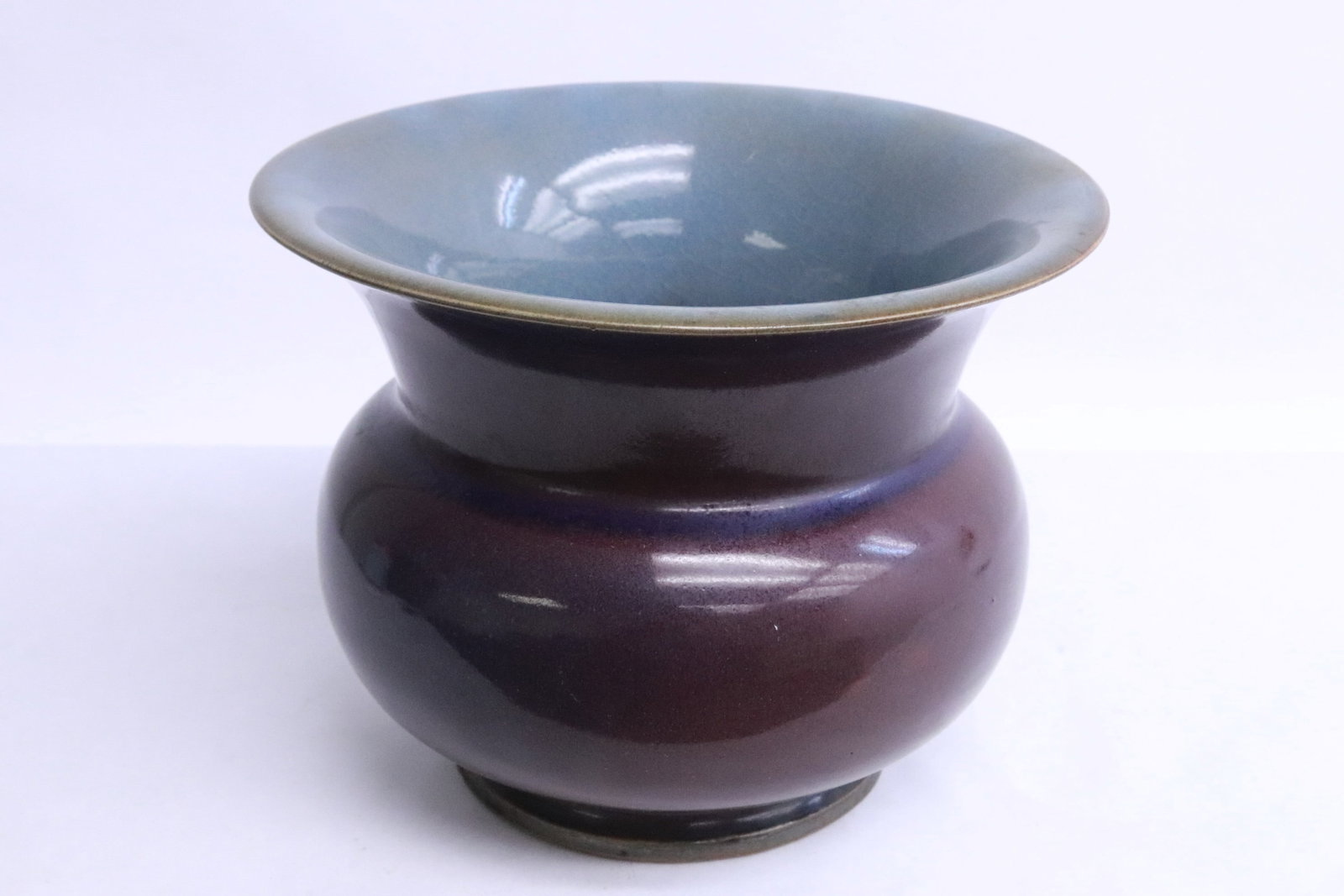 Chinese purple glazed censer (1 of 5)